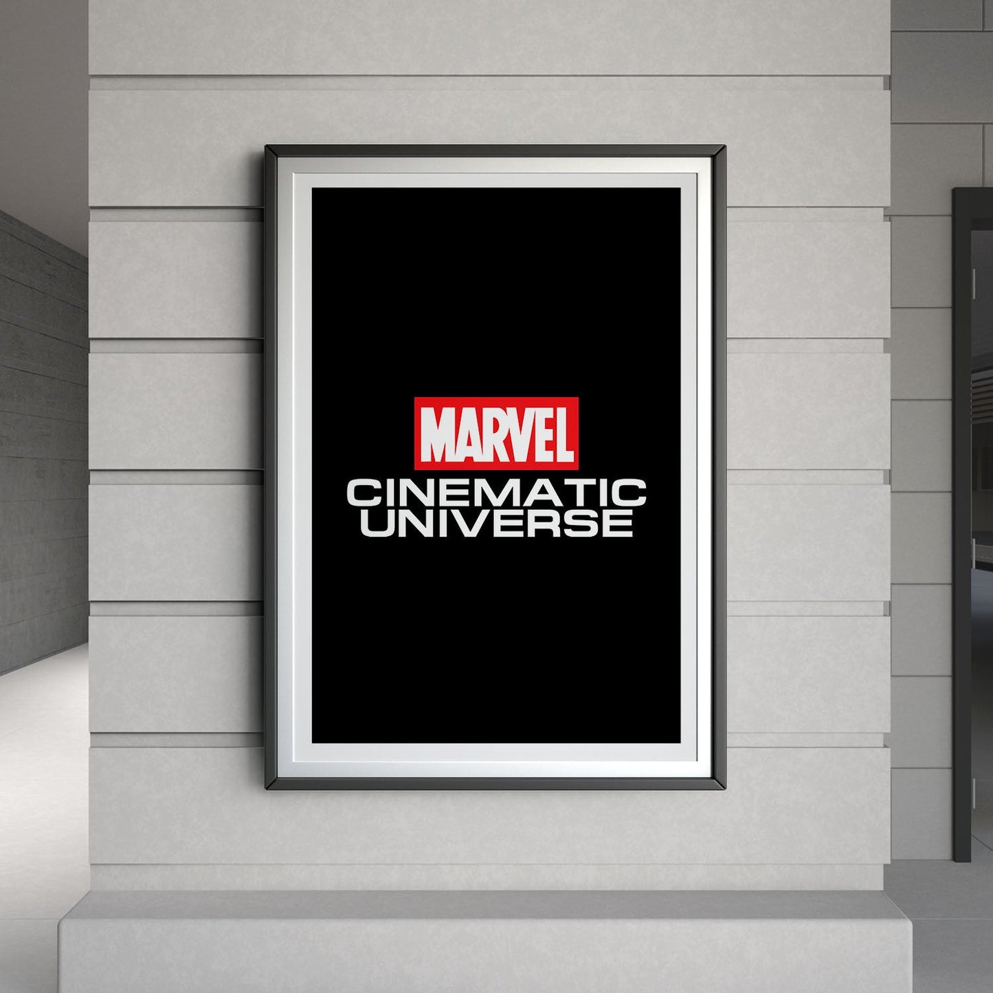 Flex Designs Poster Marvel Cinematic Universe Minimalist 8 x 10" Home Goods - Movie Movie Poster
