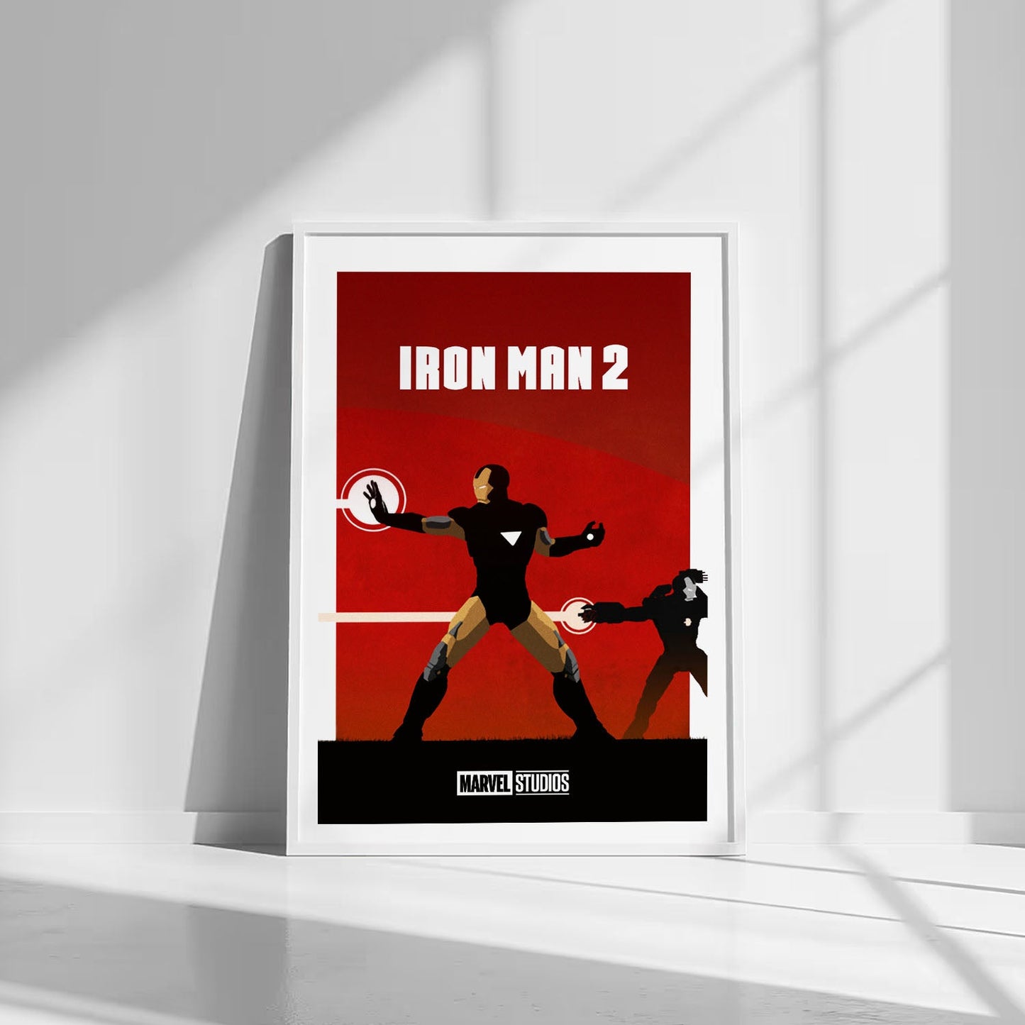 Flex Designs Poster Iron Man 2 Minimalist 8 x 10" Home Goods - Movie 2010 Movie Poster