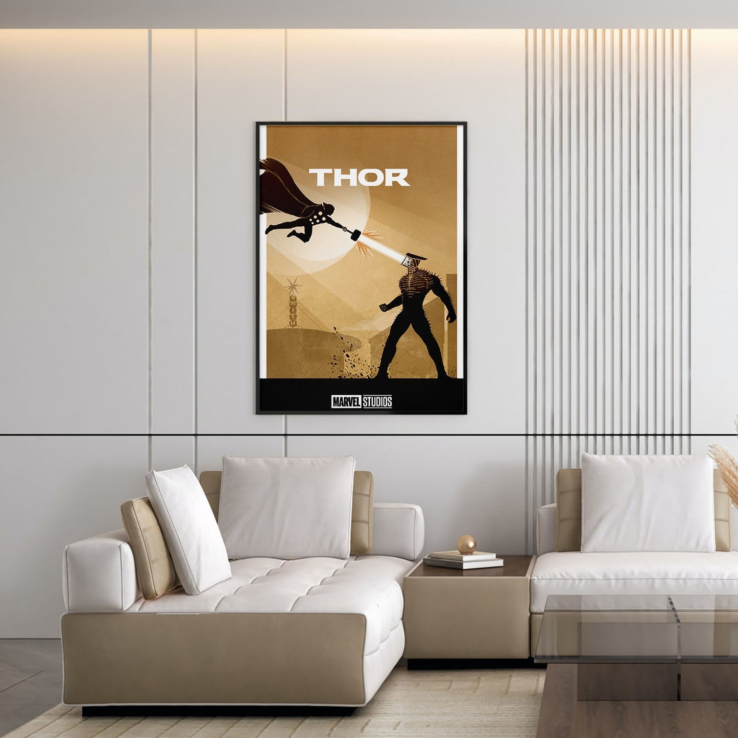 Flex Designs Poster Thor Minimalist 5 x 7" Home Goods - Movie 2011 Movie Poster