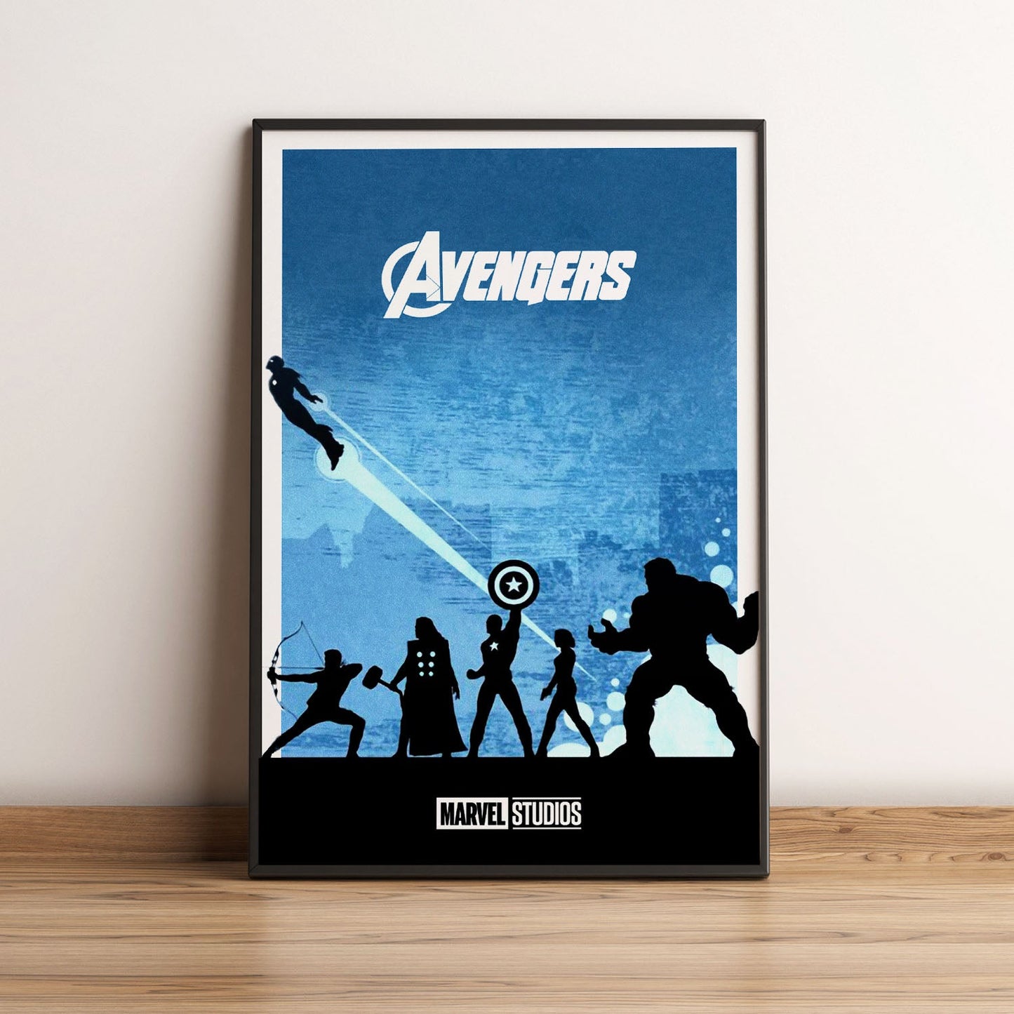 Flex Designs Poster The Avengers Minimalist 5 x 7" Home Goods - Movie 2012 Movie Poster