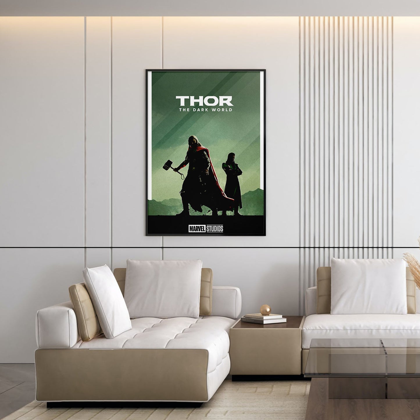 Flex Designs Poster Thor The Dark World Minimalist 5 x 7" Home Goods - Movie 2013 Movie Poster