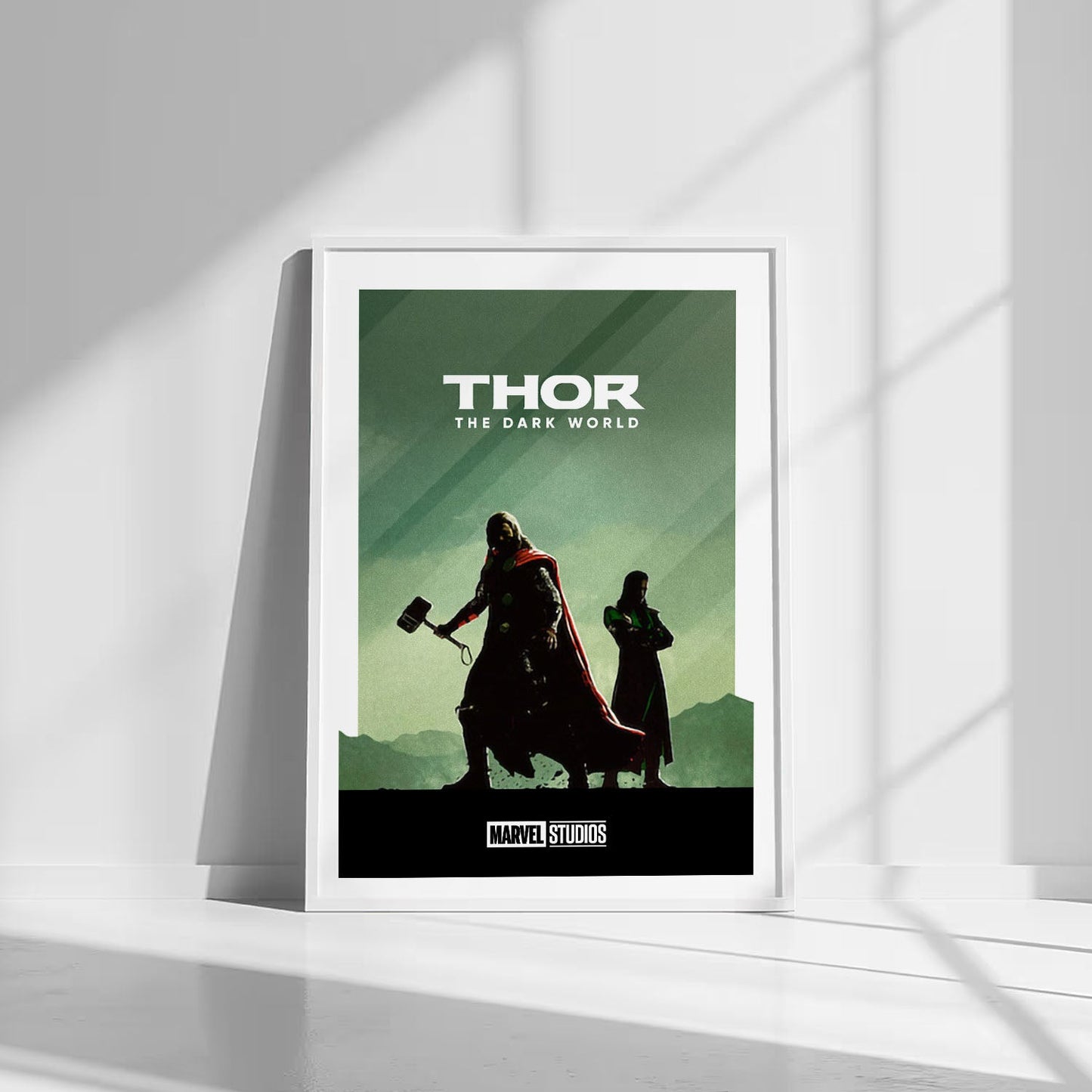 Flex Designs Poster Thor The Dark World Minimalist 8 x 10" Home Goods - Movie 2013 Movie Poster