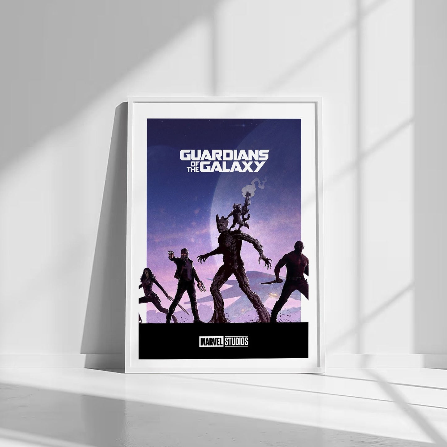 Flex Designs Poster Guardians of the Galaxy Minimalist 8 x 10" Home Goods - Movie 2014 Movie Poster