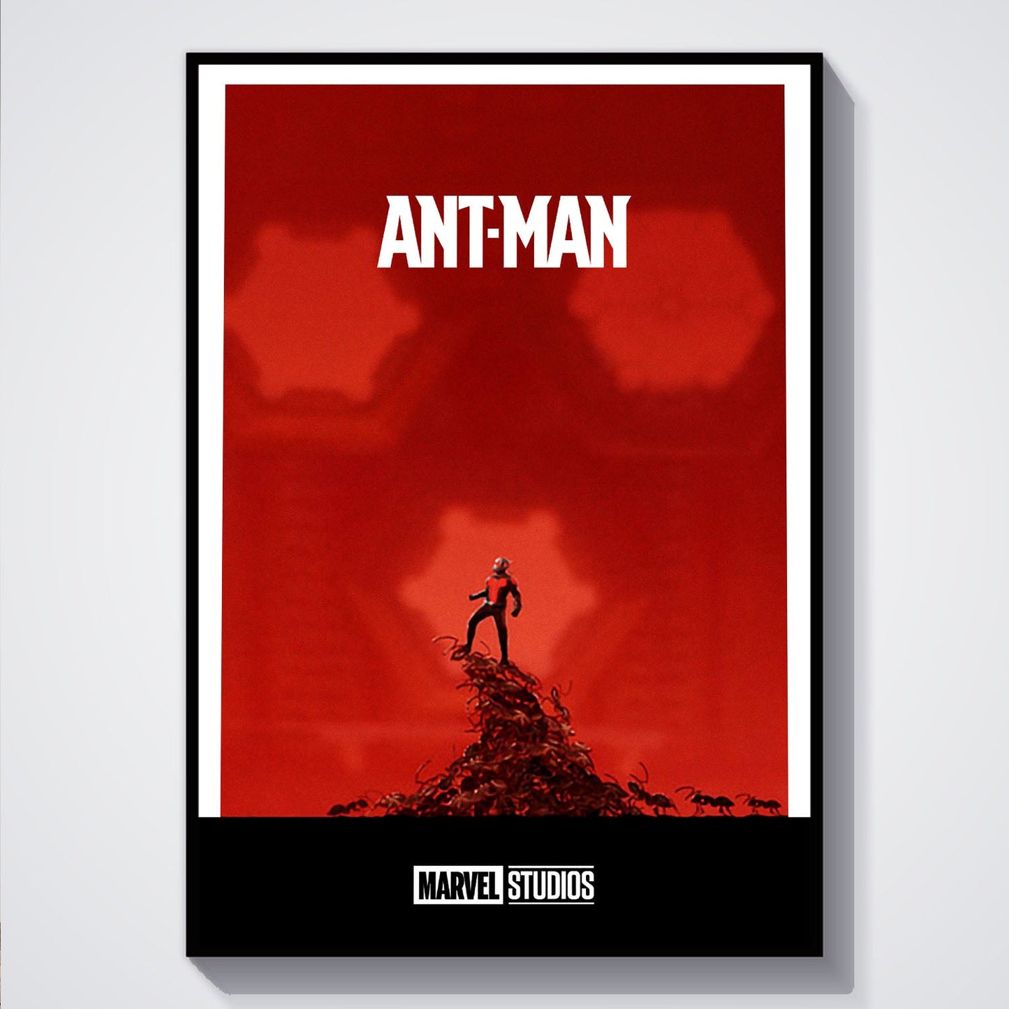 Flex Designs Poster Ant-Man Minimalist 5 x 7" Home Goods - Movie 2015 Movie Poster