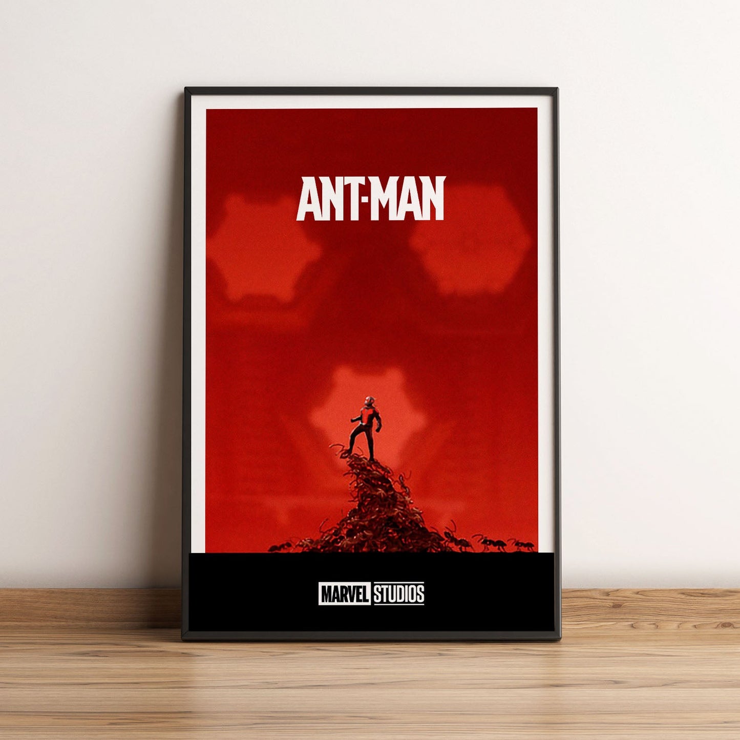 Flex Designs Poster Ant-Man Minimalist 5 x 7" Home Goods - Movie 2015 Movie Poster