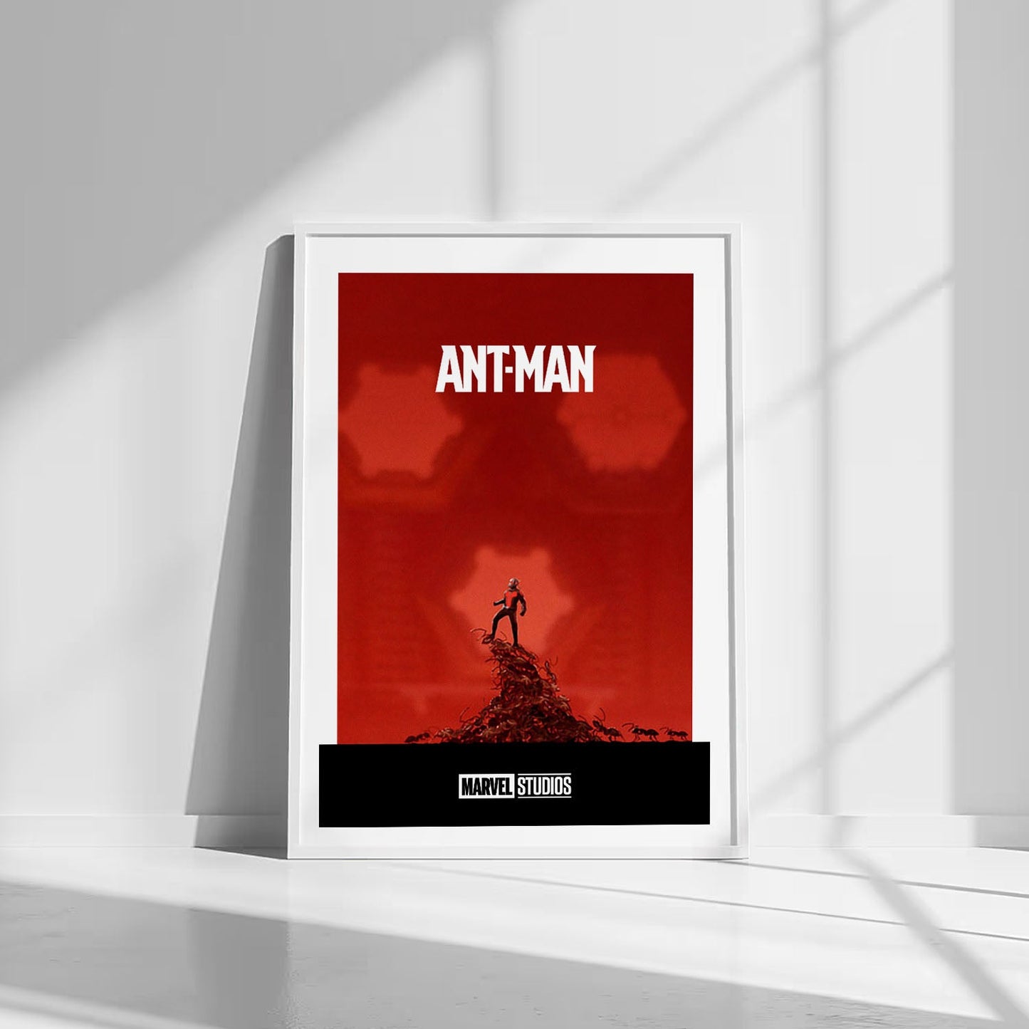 Flex Designs Poster Ant-Man Minimalist 8 x 10" Home Goods - Movie 2015 Movie Poster