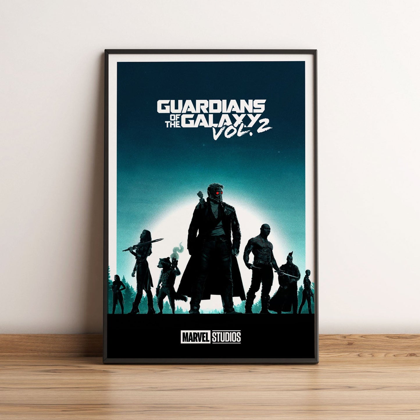 Flex Designs Poster Guardians of the Galaxy Vol 2 Minimalist 5 x 7" Home Goods - Movie 2017 Movie Poster