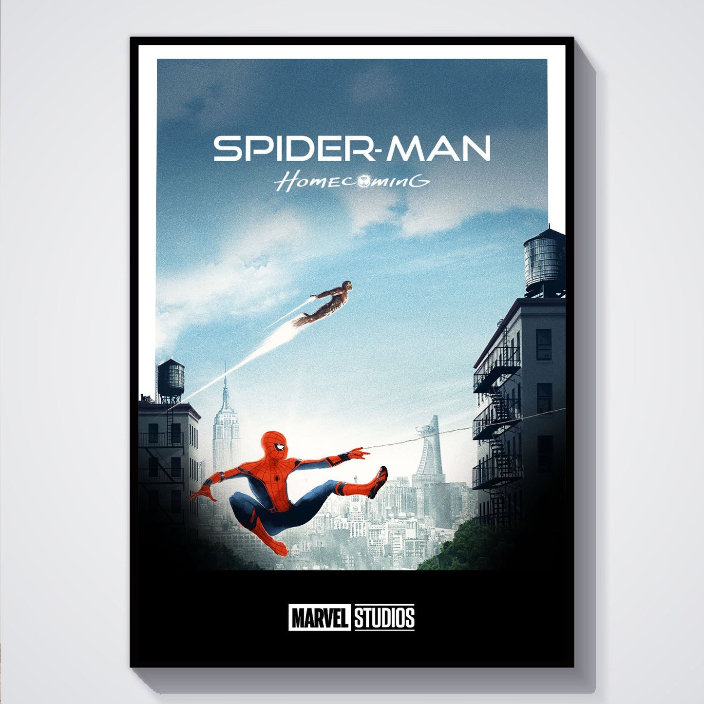 Flex Designs Poster Spider-Man Homecoming Minimalist 5 x 7" Home Goods - Movie 2017 Movie Poster