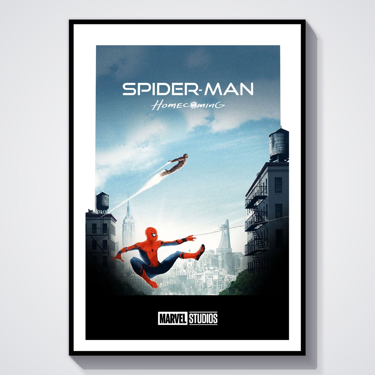 Flex Designs Poster Spider-Man Homecoming Minimalist 8 x 10" Home Goods - Movie 2017 Movie Poster