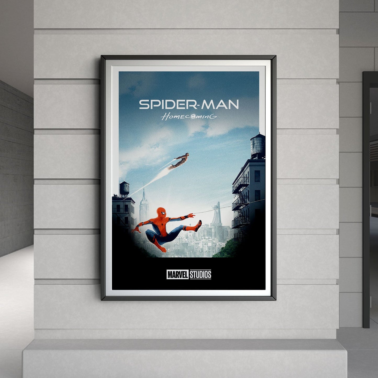 Flex Designs Poster Spider-Man Homecoming Minimalist 8 x 10" Home Goods - Movie 2017 Movie Poster