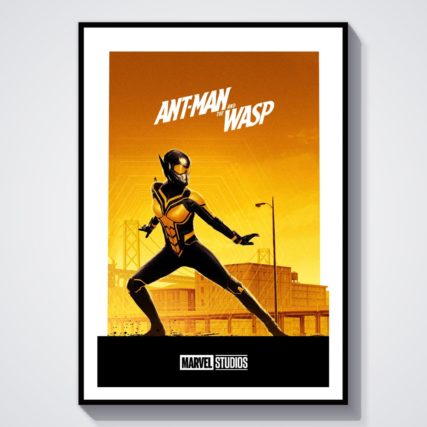 Flex Designs Poster Ant-Man and the Wasp Minimalist 8 x 10" Home Goods - Movie 2018 Movie Poster