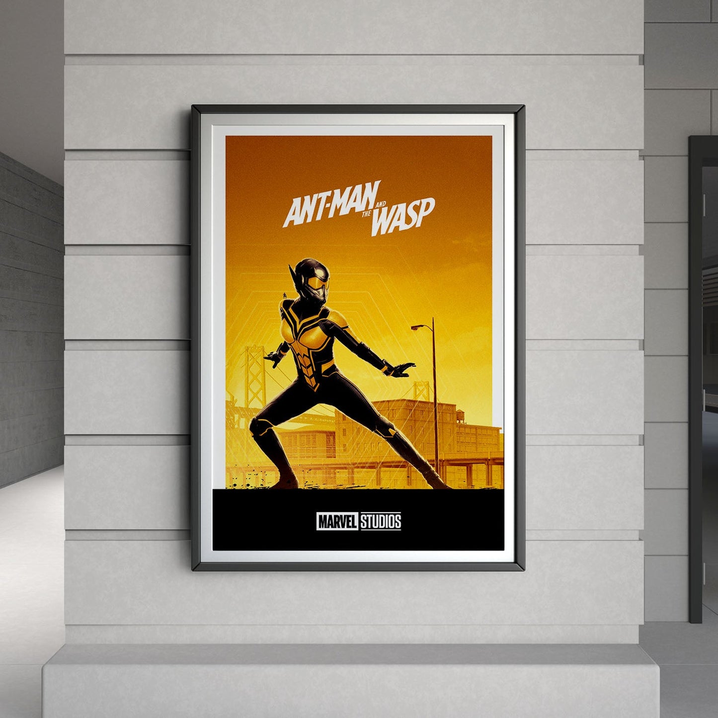 Flex Designs Poster Ant-Man and the Wasp Minimalist 8 x 10" Home Goods - Movie 2018 Movie Poster