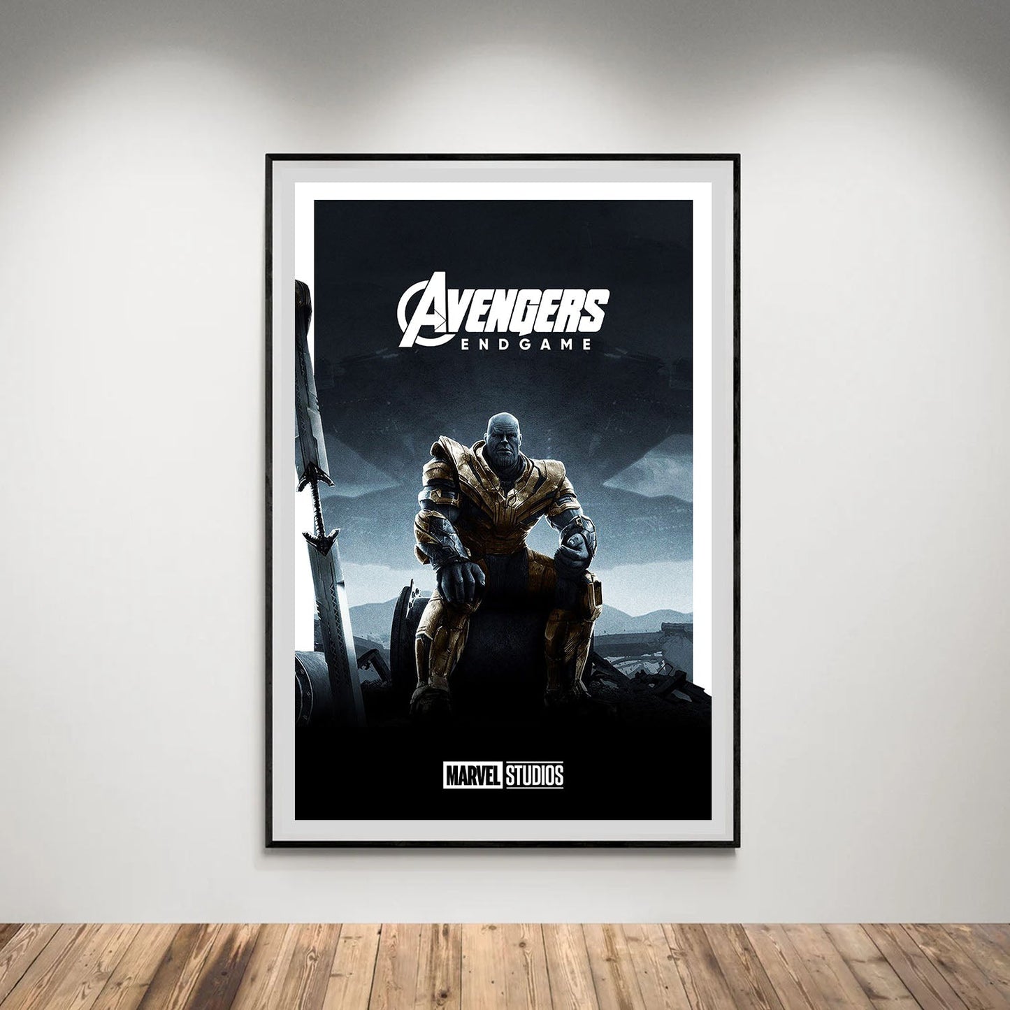 Flex Designs Poster Avengers Endgame Minimalist 5 x 7" Home Goods - Movie 2019 Movie Poster