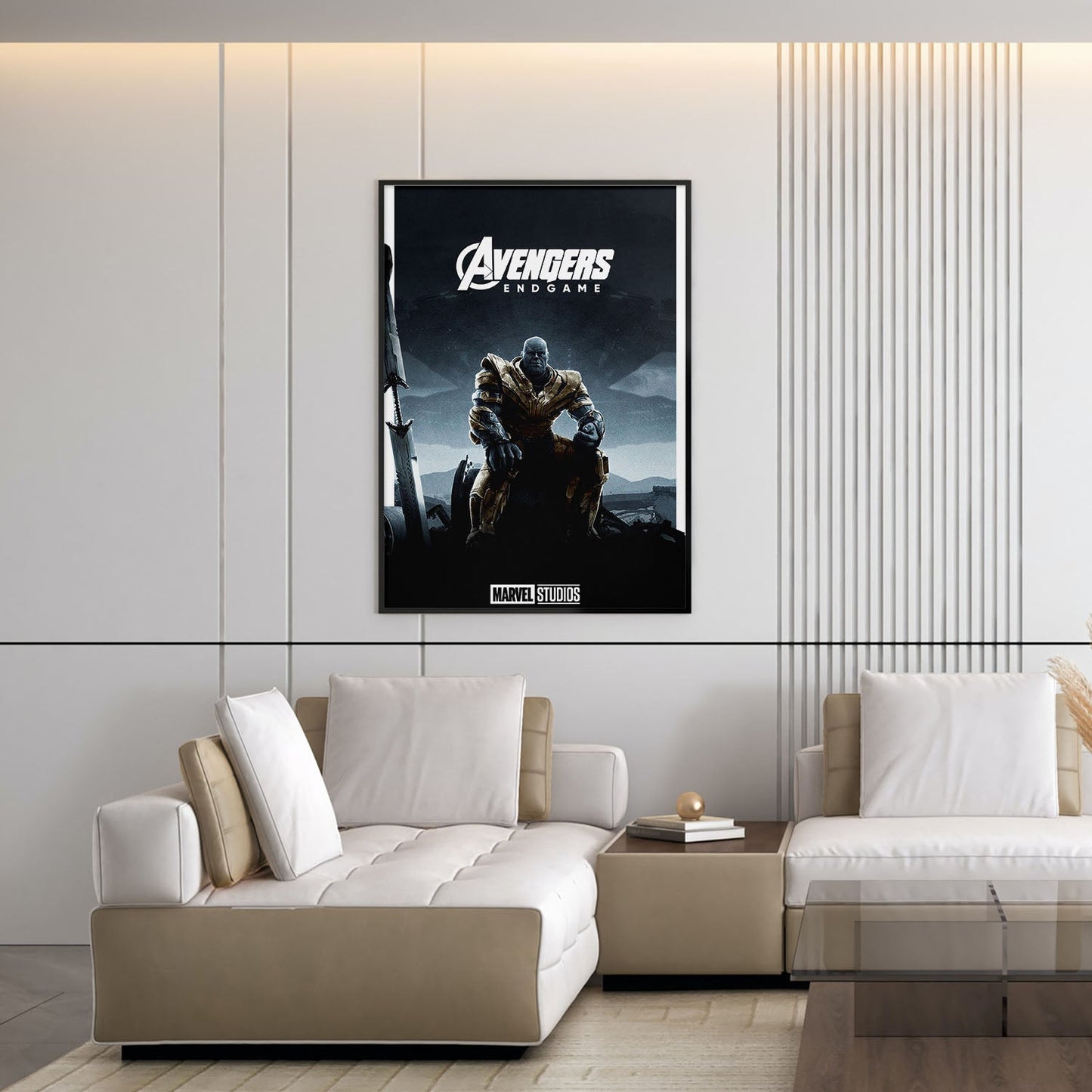 Flex Designs Poster Avengers Endgame Minimalist 5 x 7" Home Goods - Movie 2019 Movie Poster