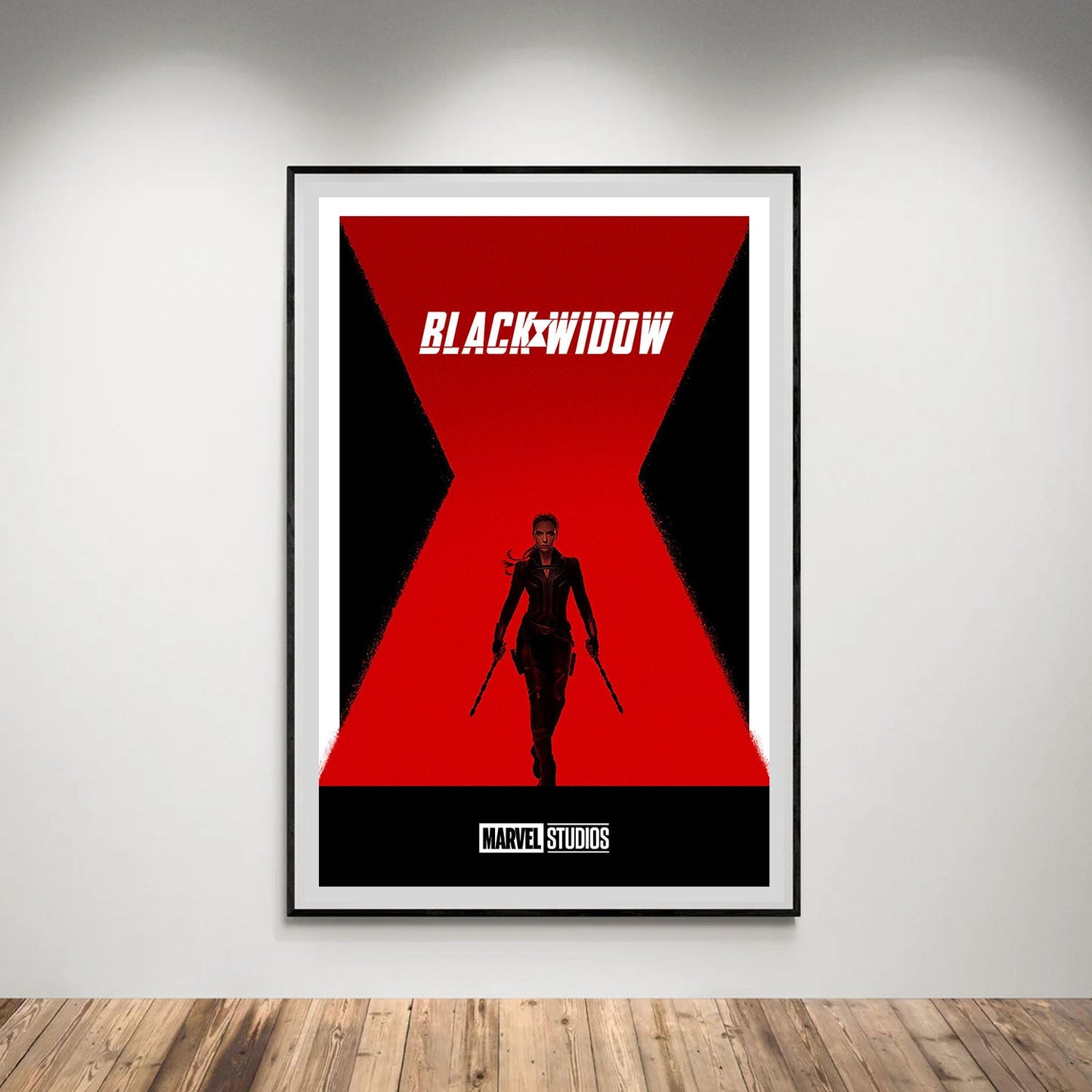 Flex Designs Poster Black Widow Minimalist 5 x 7" Home Goods - Movie 2021 Movie Poster