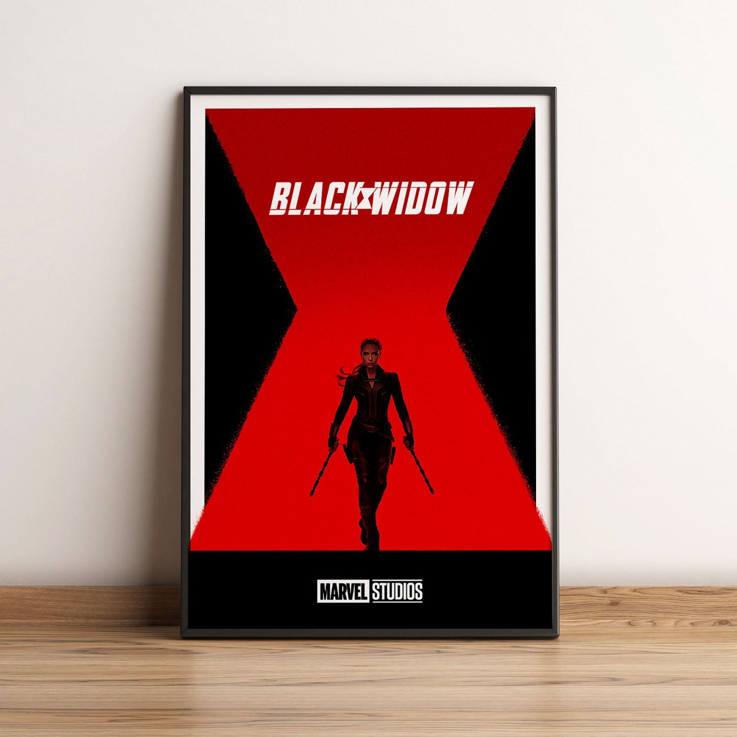 Flex Designs Poster Black Widow Minimalist 5 x 7" Home Goods - Movie 2021 Movie Poster