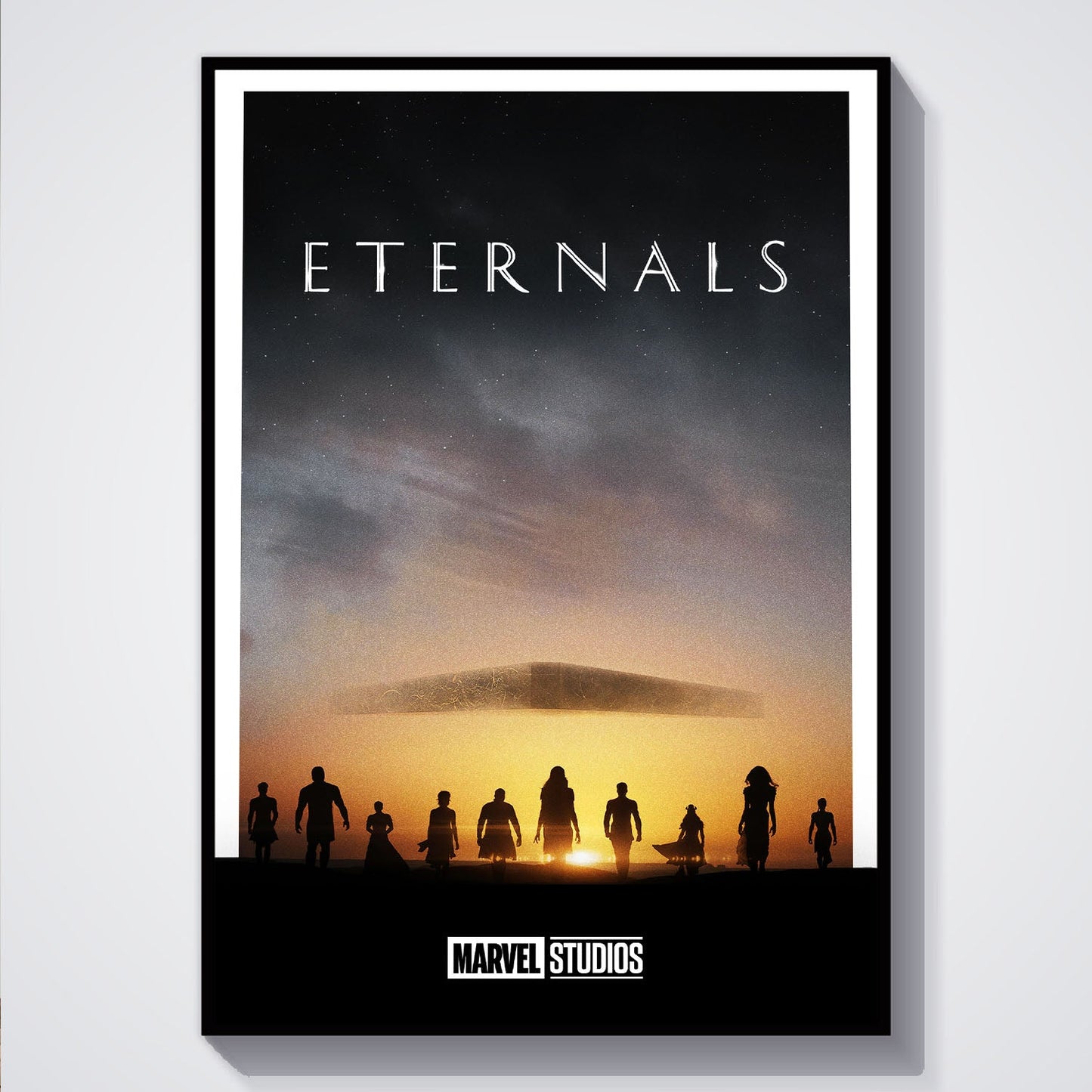 Flex Designs Poster Eternals Minimalist 5 x 7" Home Goods - Movie 2021 Movie Poster