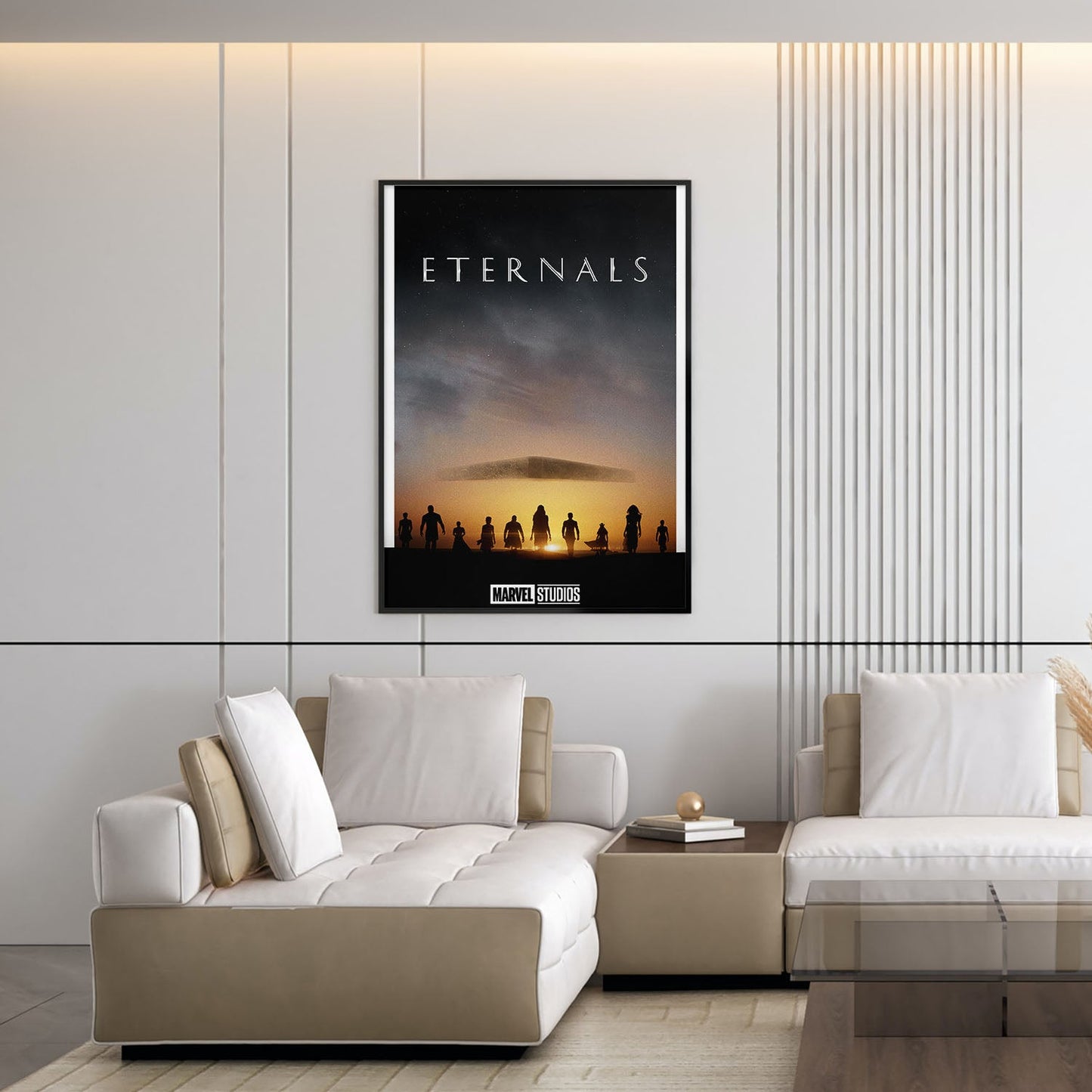 Flex Designs Poster Eternals Minimalist 5 x 7" Home Goods - Movie 2021 Movie Poster