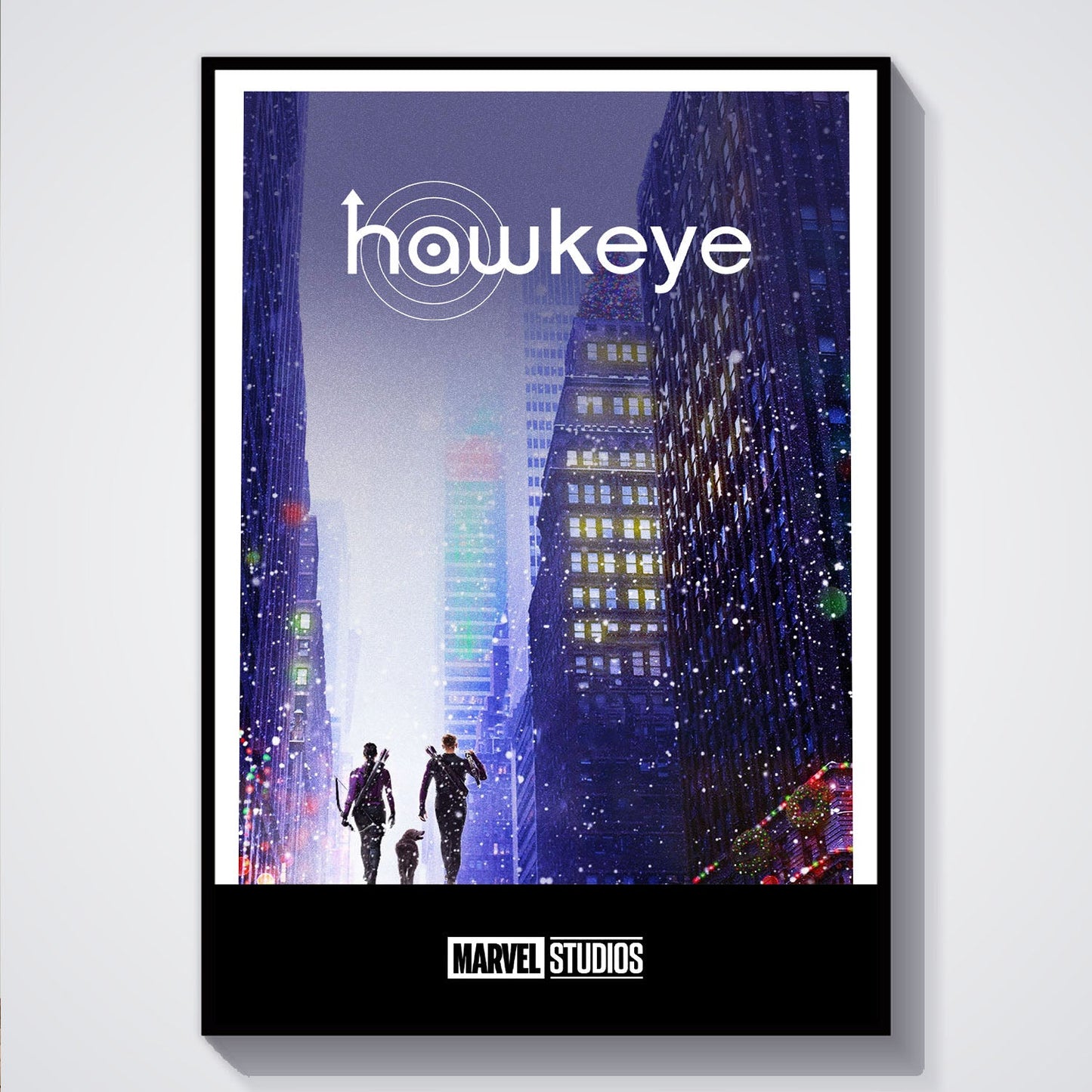 Flex Designs Poster Hawkeye Minimalist 5 x 7" Home Goods - TV Show 2021 TV Show Poster