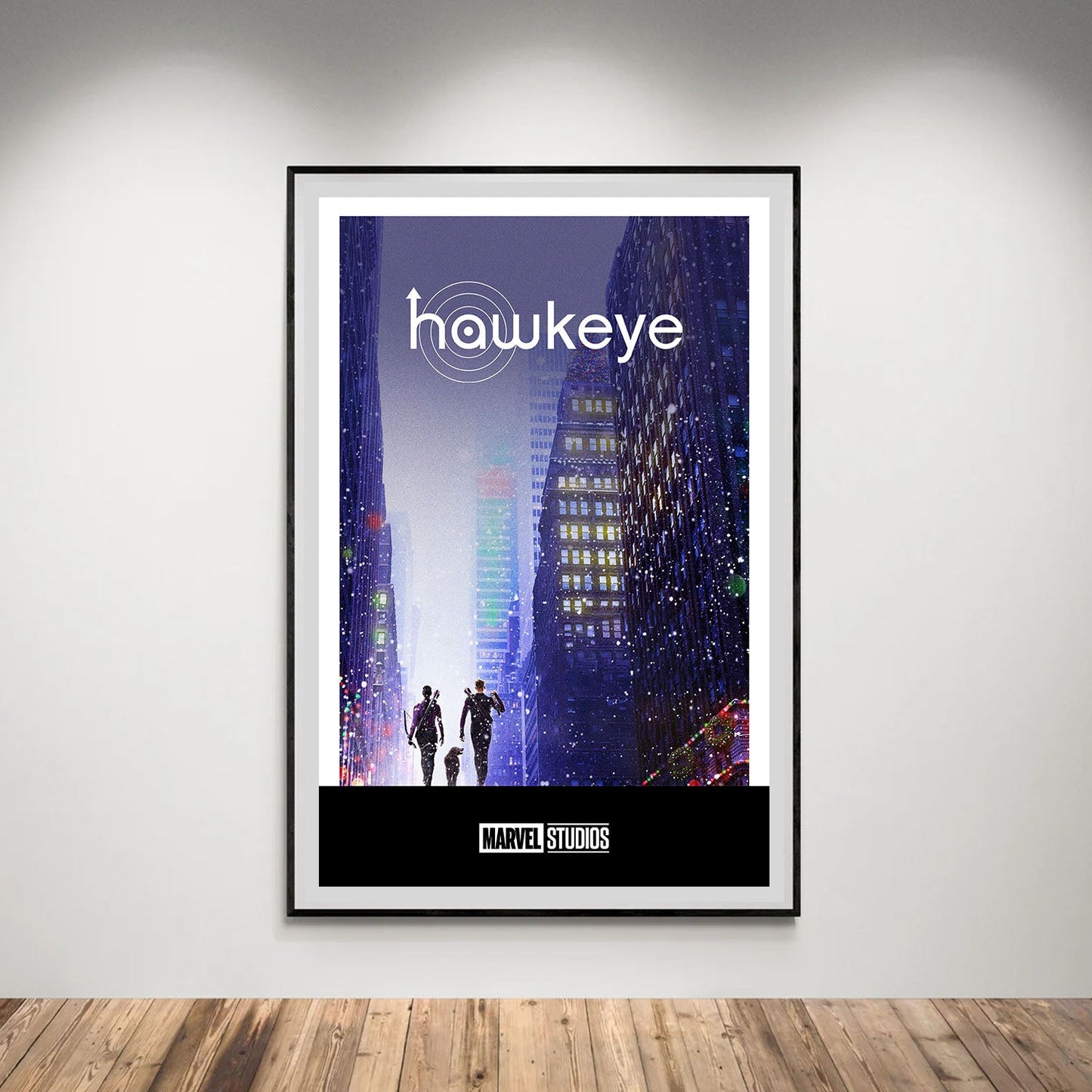 Flex Designs Poster Hawkeye Minimalist 5 x 7" Home Goods - TV Show 2021 TV Show Poster