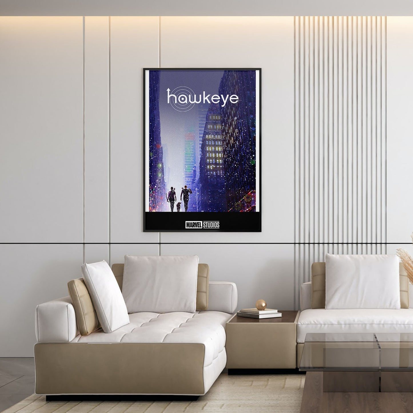 Flex Designs Poster Hawkeye Minimalist 5 x 7" Home Goods - TV Show 2021 TV Show Poster