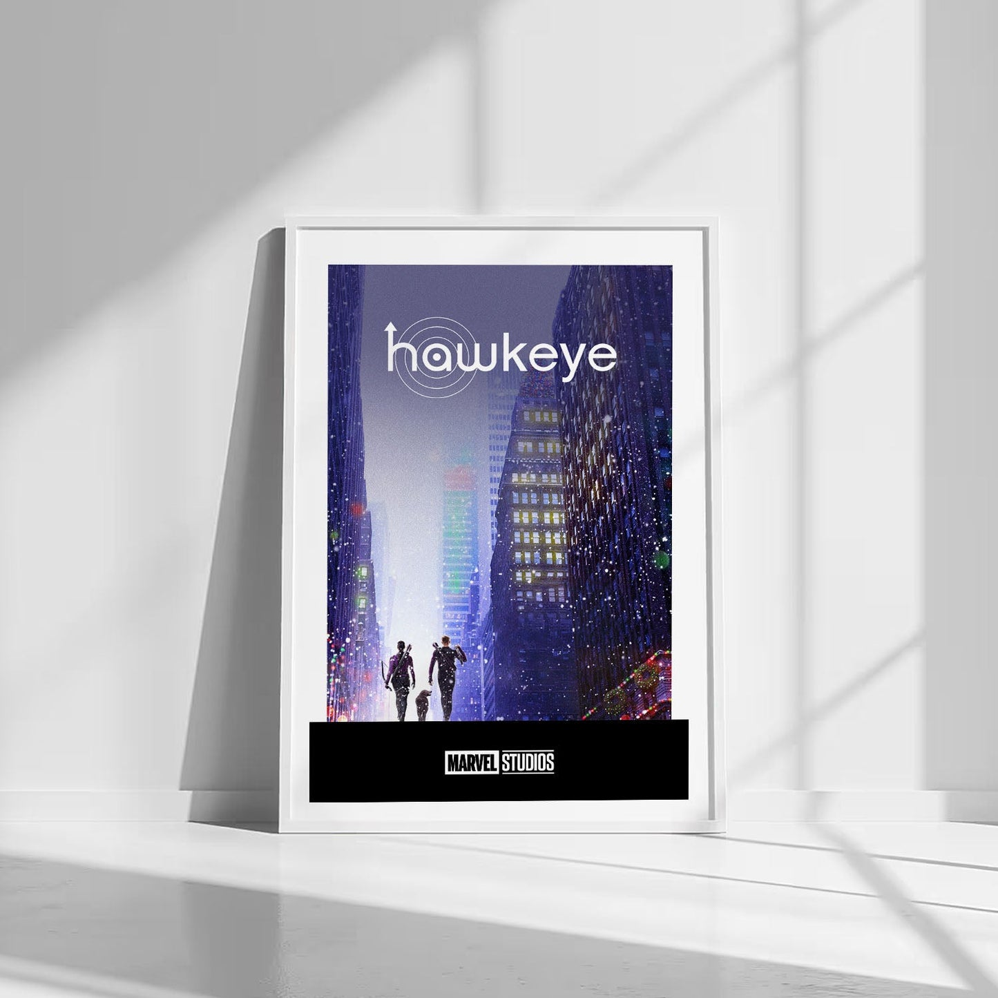 Flex Designs Poster Hawkeye Minimalist 8 x 10" Home Goods - TV Show 2021 TV Show Poster