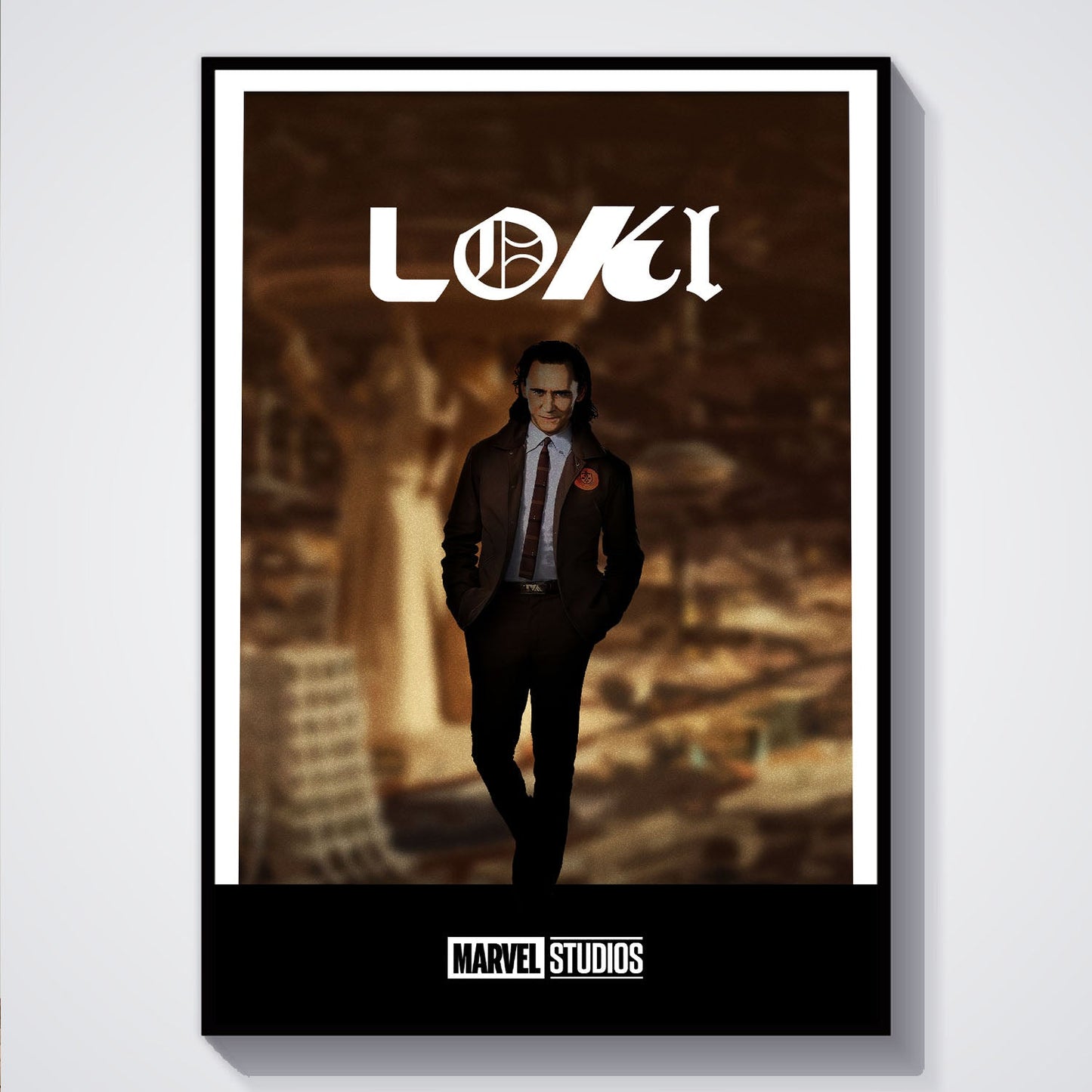 Flex Designs Poster Loki Minimalist 5 x 7" Home Goods - TV Show 2021 TV Show Poster