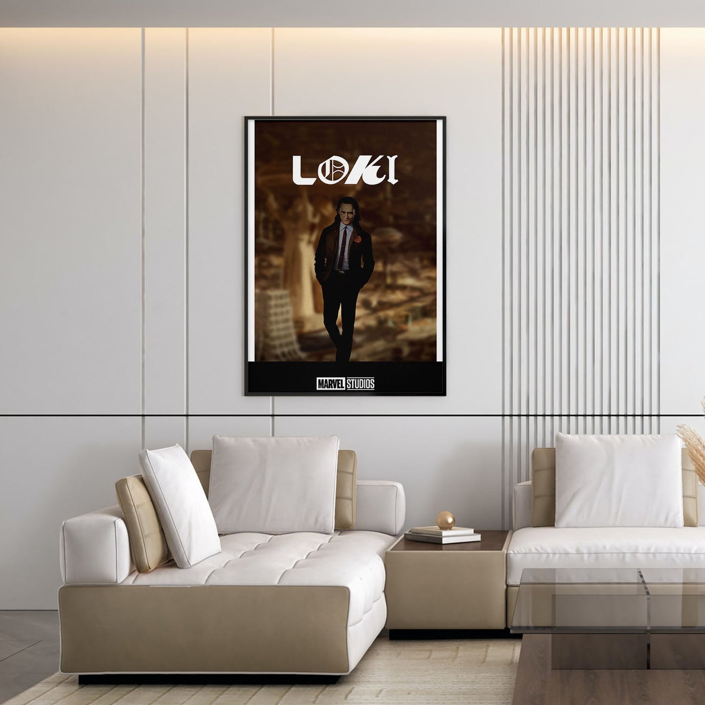Flex Designs Poster Loki Minimalist 5 x 7" Home Goods - TV Show 2021 TV Show Poster