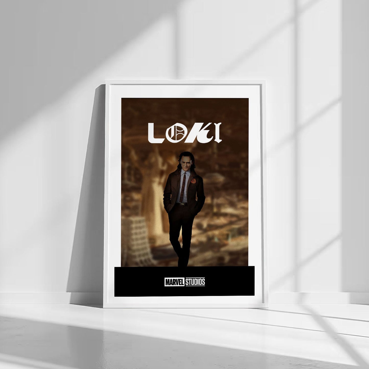 Flex Designs Poster Loki Minimalist 8 x 10" Home Goods - TV Show 2021 TV Show Poster