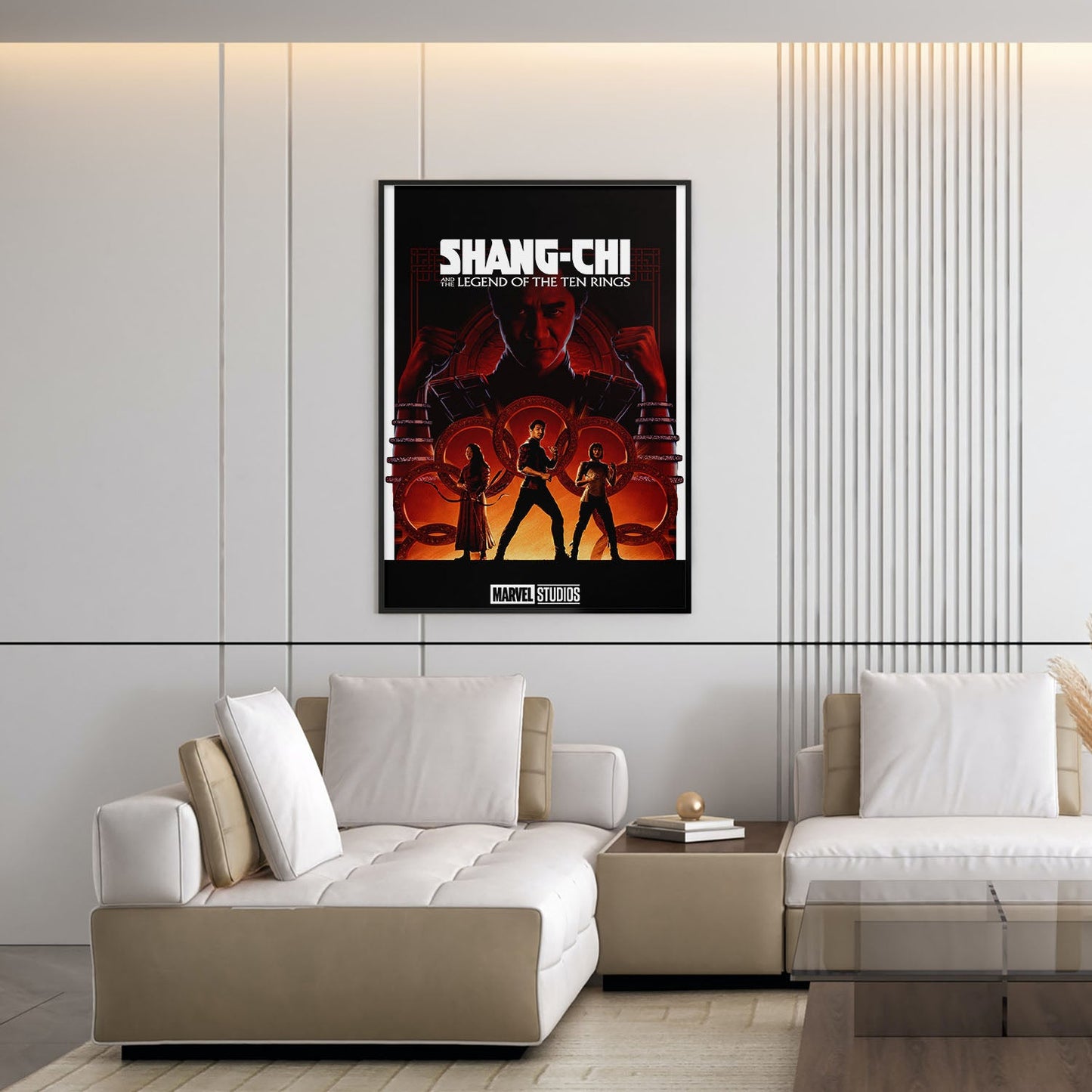 Flex Designs Poster Shang-Chi and the Legend of the Ten Rings Minimalist 5 x 7" Home Goods - Movie 2021 Movie Poster
