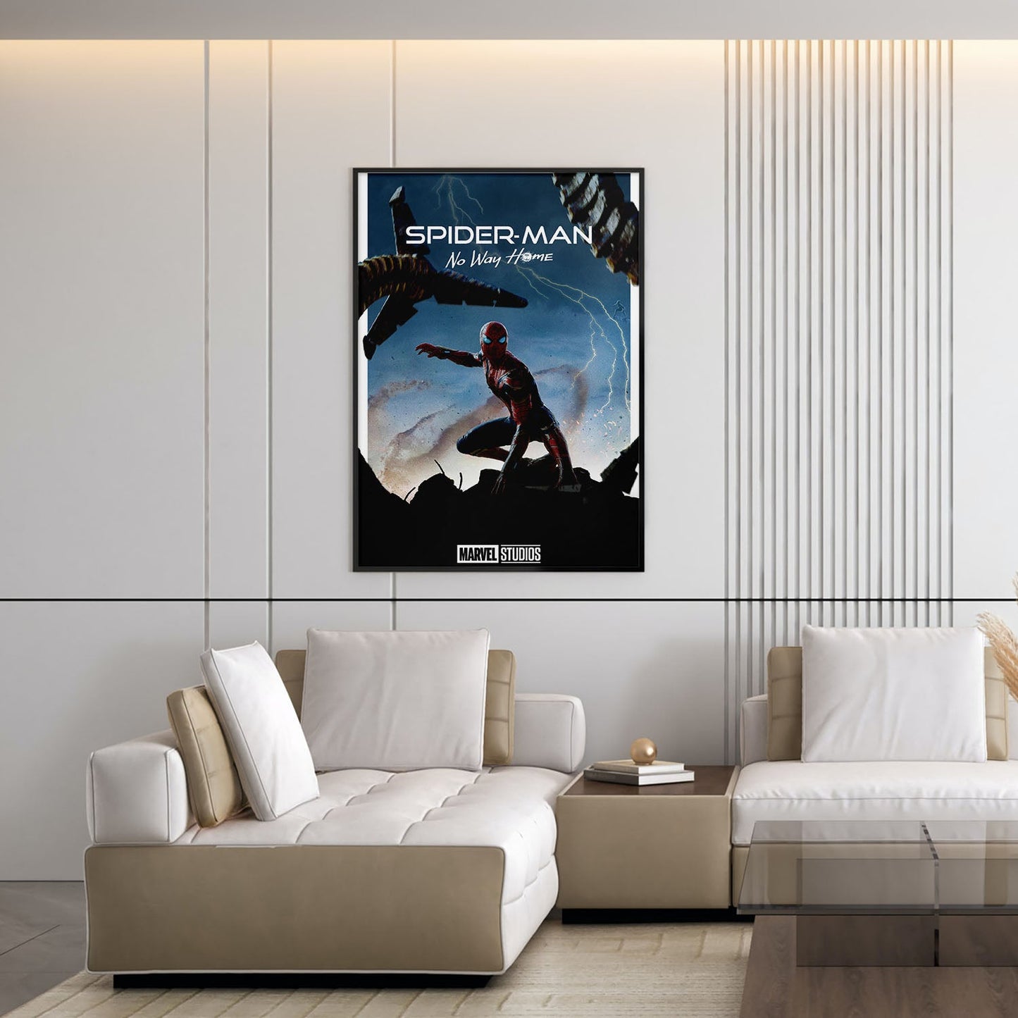 Flex Designs Poster Spider-Man No Way Home Minimalist 5 x 7" Home Goods - Movie 2021 Movie Poster