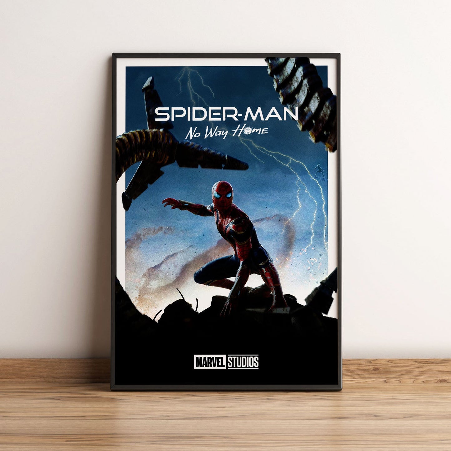 Flex Designs Poster Spider-Man No Way Home Minimalist 5 x 7" Home Goods - Movie 2021 Movie Poster