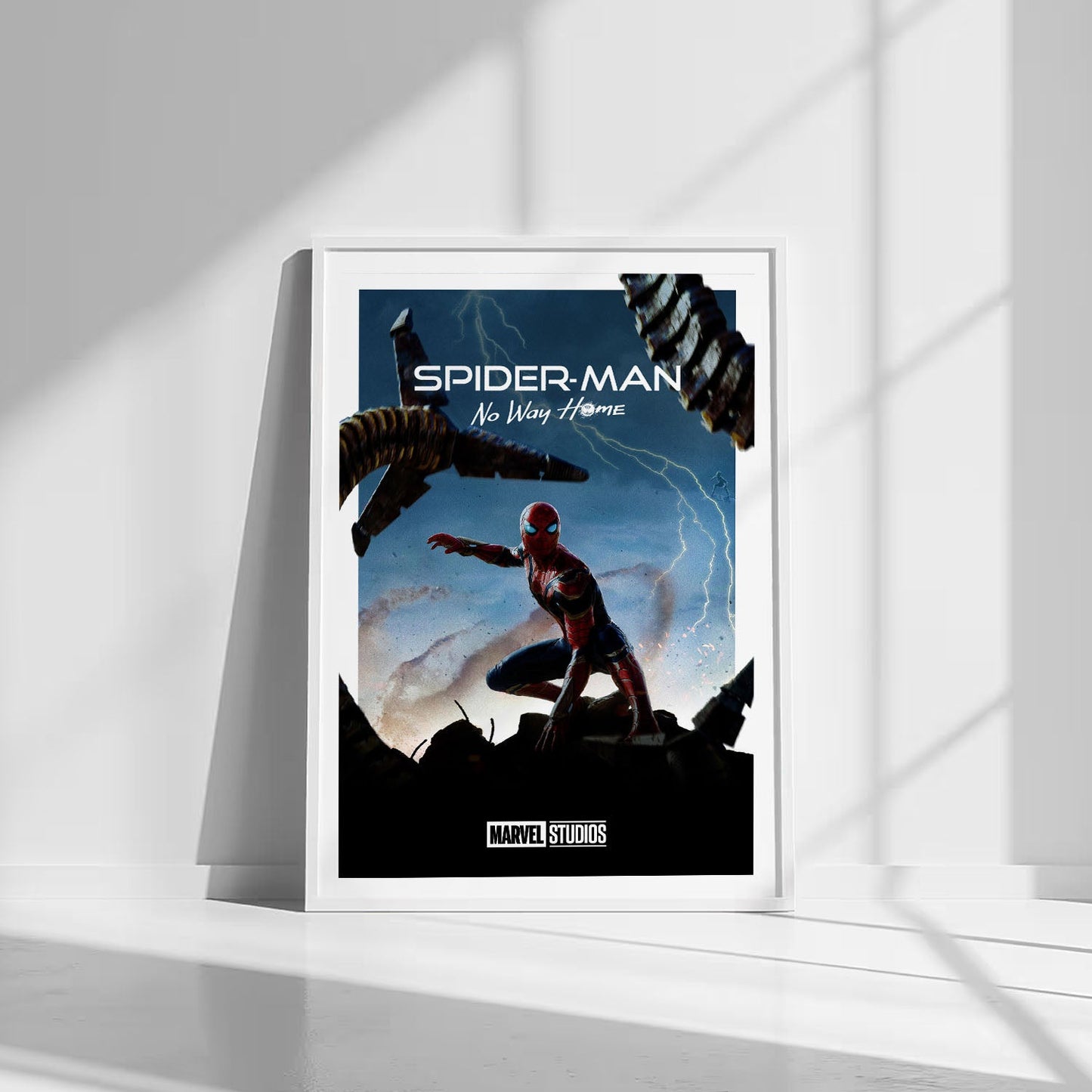 Flex Designs Poster Spider-Man No Way Home Minimalist 8 x 10" Home Goods - Movie 2021 Movie Poster