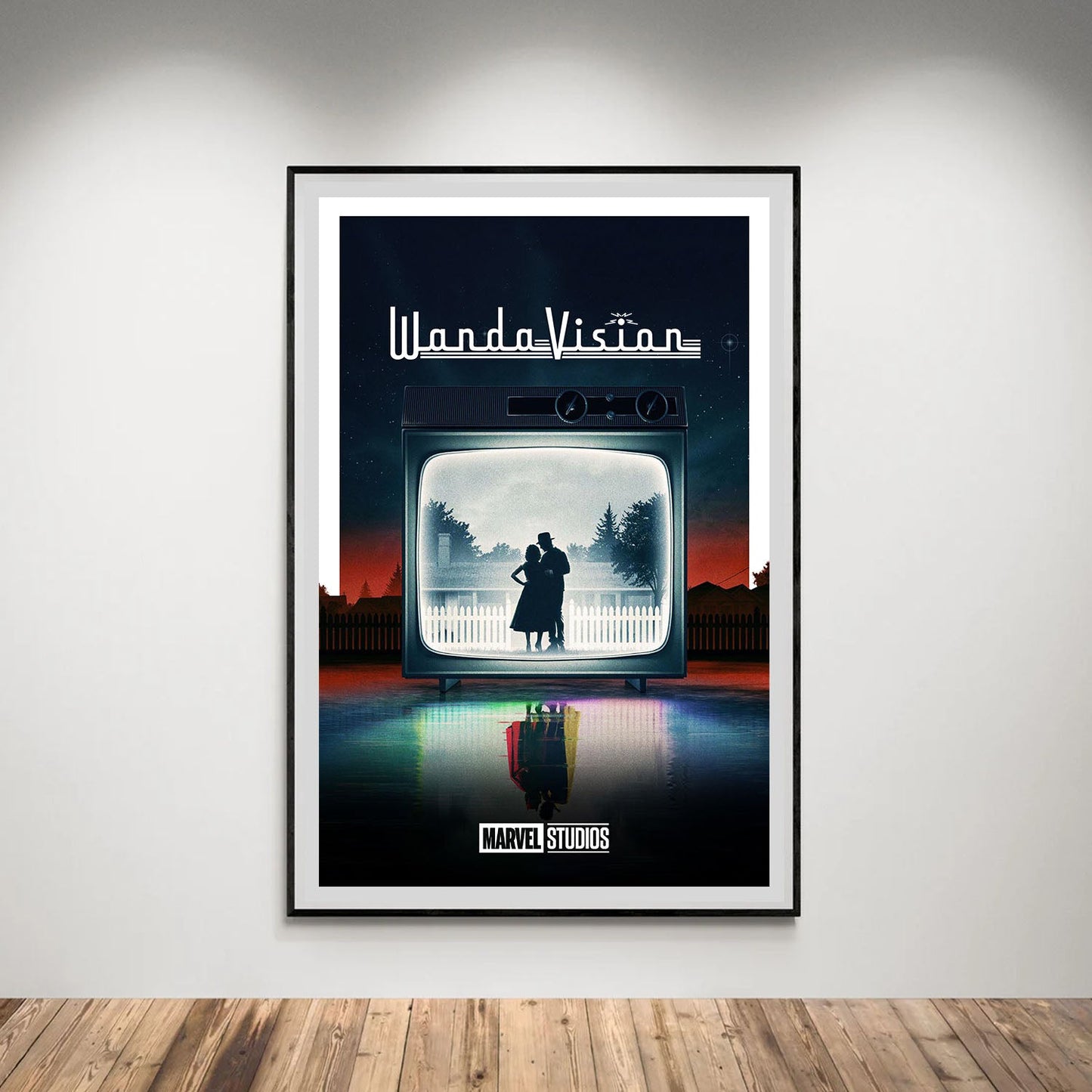 Flex Designs Poster WandaVision Minimalist 5 x 7" Home Goods - TV Show 2021 TV Show Poster