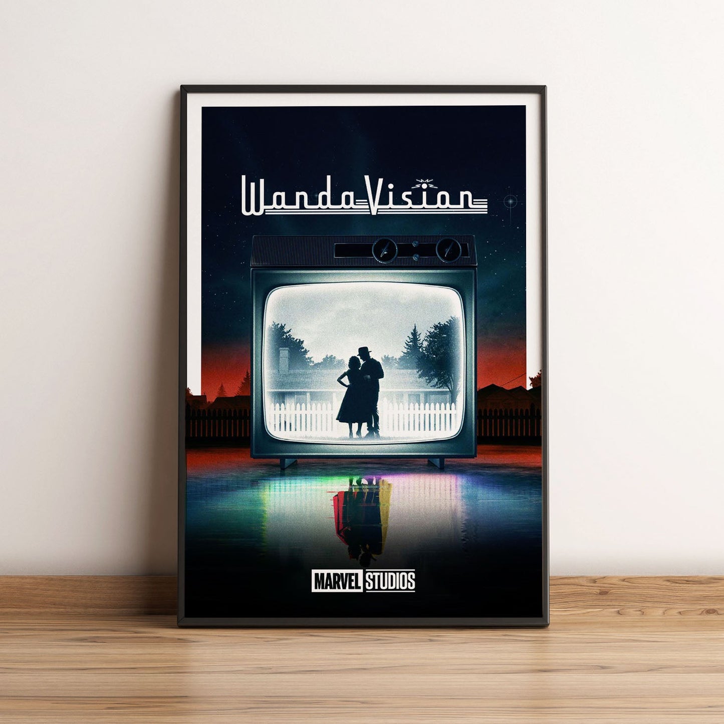 Flex Designs Poster WandaVision Minimalist 5 x 7" Home Goods - TV Show 2021 TV Show Poster