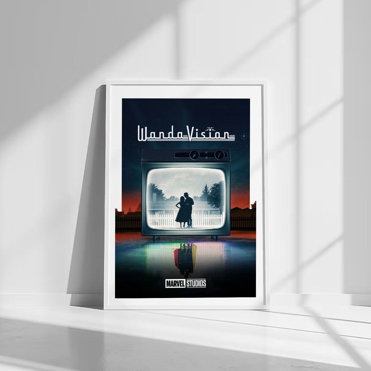 Flex Designs Poster WandaVision Minimalist 8 x 10" Home Goods - TV Show 2021 TV Show Poster