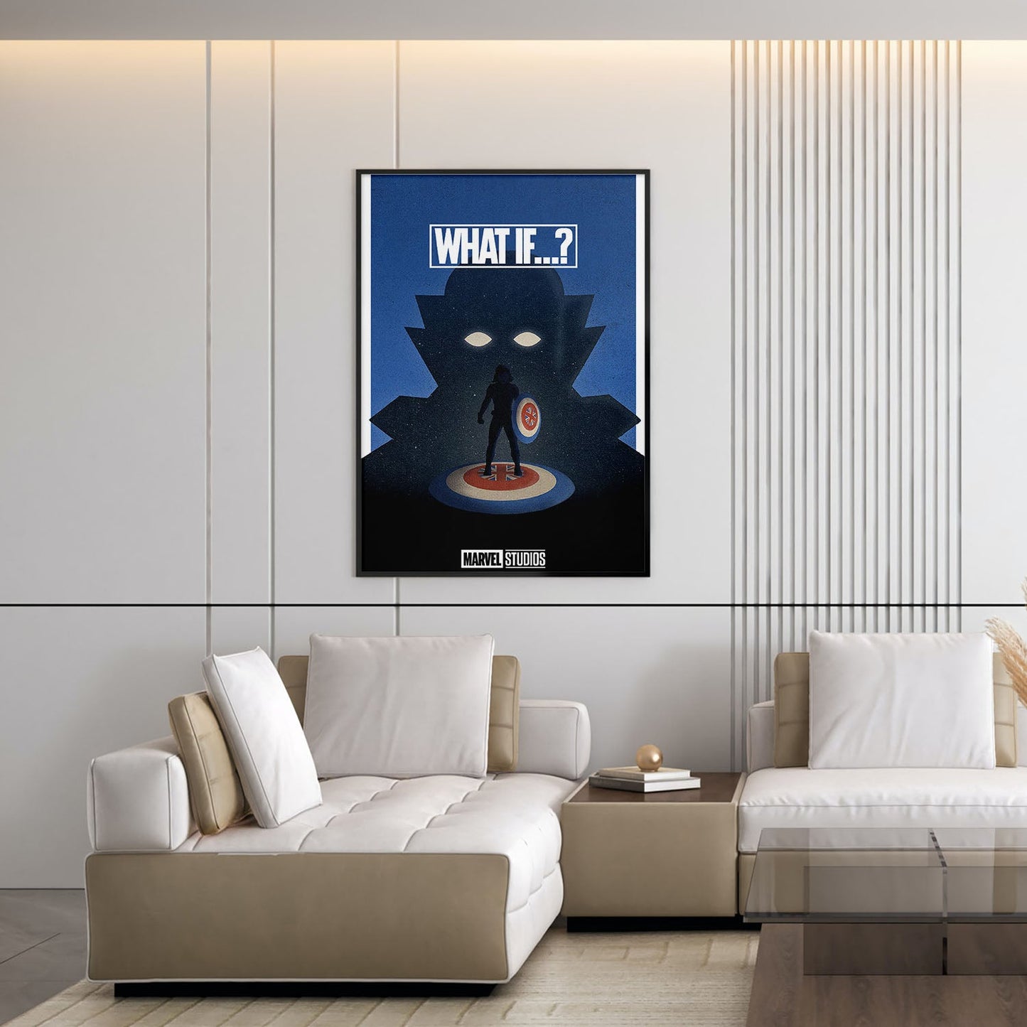 Flex Designs Poster What If Minimalist 5 x 7" Home Goods - TV Show 2021 TV Show Poster
