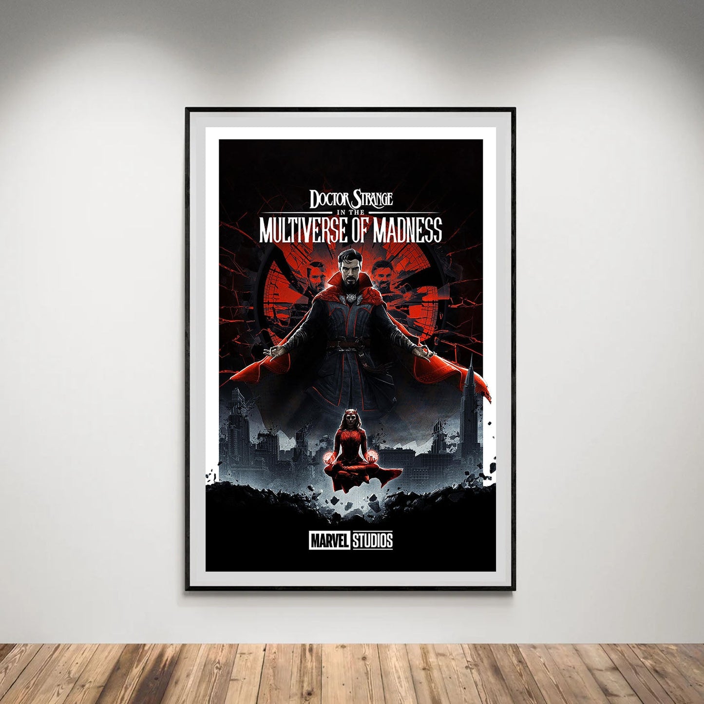 Flex Designs Poster Doctor Strange in the Multiverse of Madness Minimalist 5 x 7" Home Goods - Movie 2022 Movie Poster