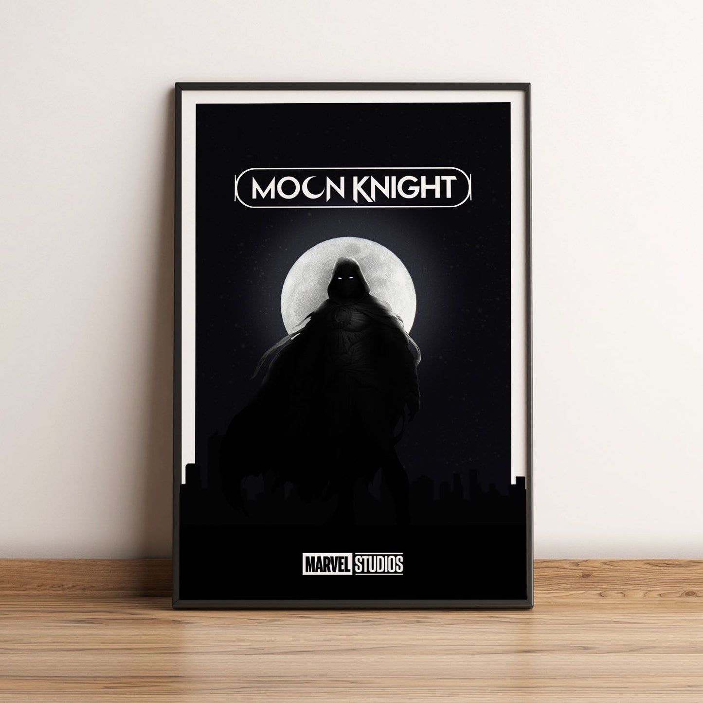 Flex Designs Poster Moon Knight Minimalist 5 x 7" Home Goods - TV Show 2022 TV Show Poster