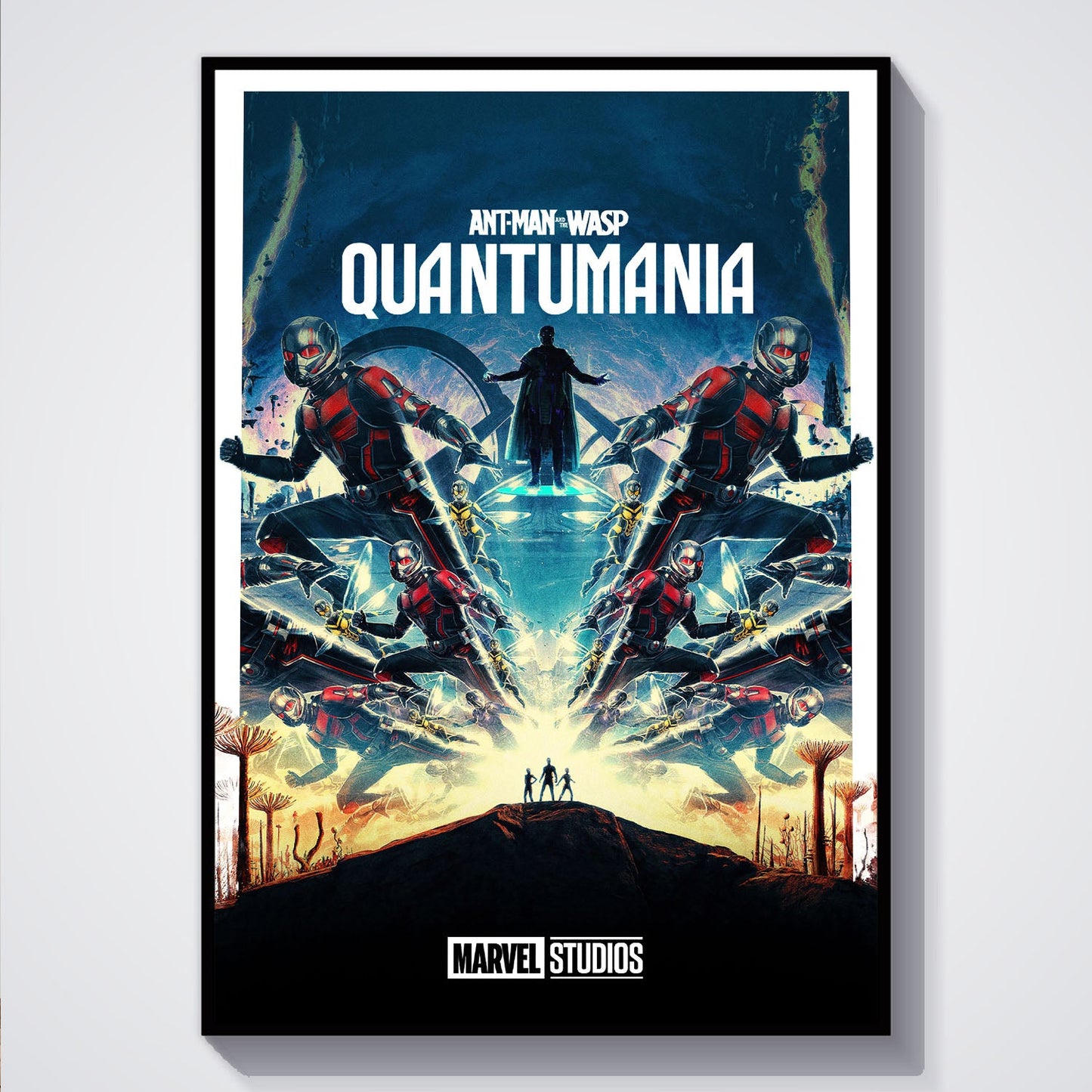 Flex Designs Poster Ant-Man and the Wasp Quantumania Minimalist 5 x 7" Home Goods - Movie 2023 Movie Poster