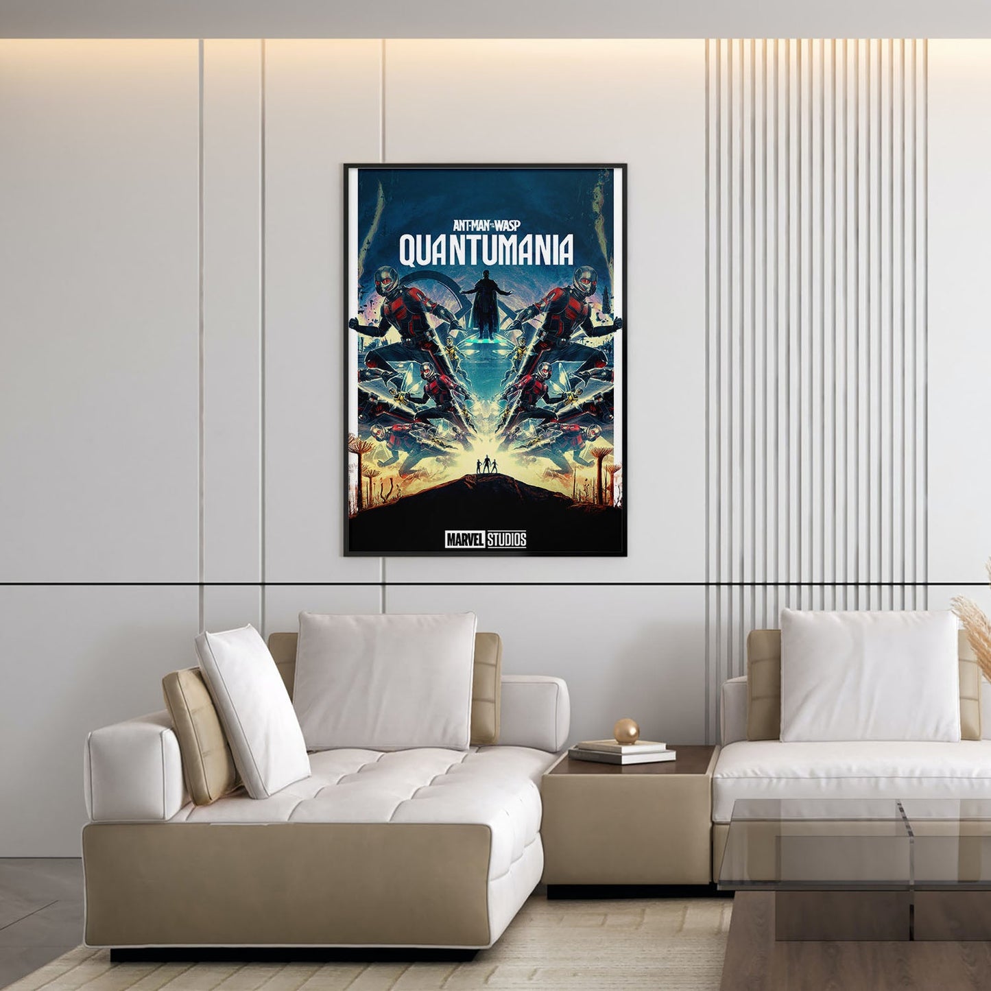 Flex Designs Poster Ant-Man and the Wasp Quantumania Minimalist 5 x 7" Home Goods - Movie 2023 Movie Poster