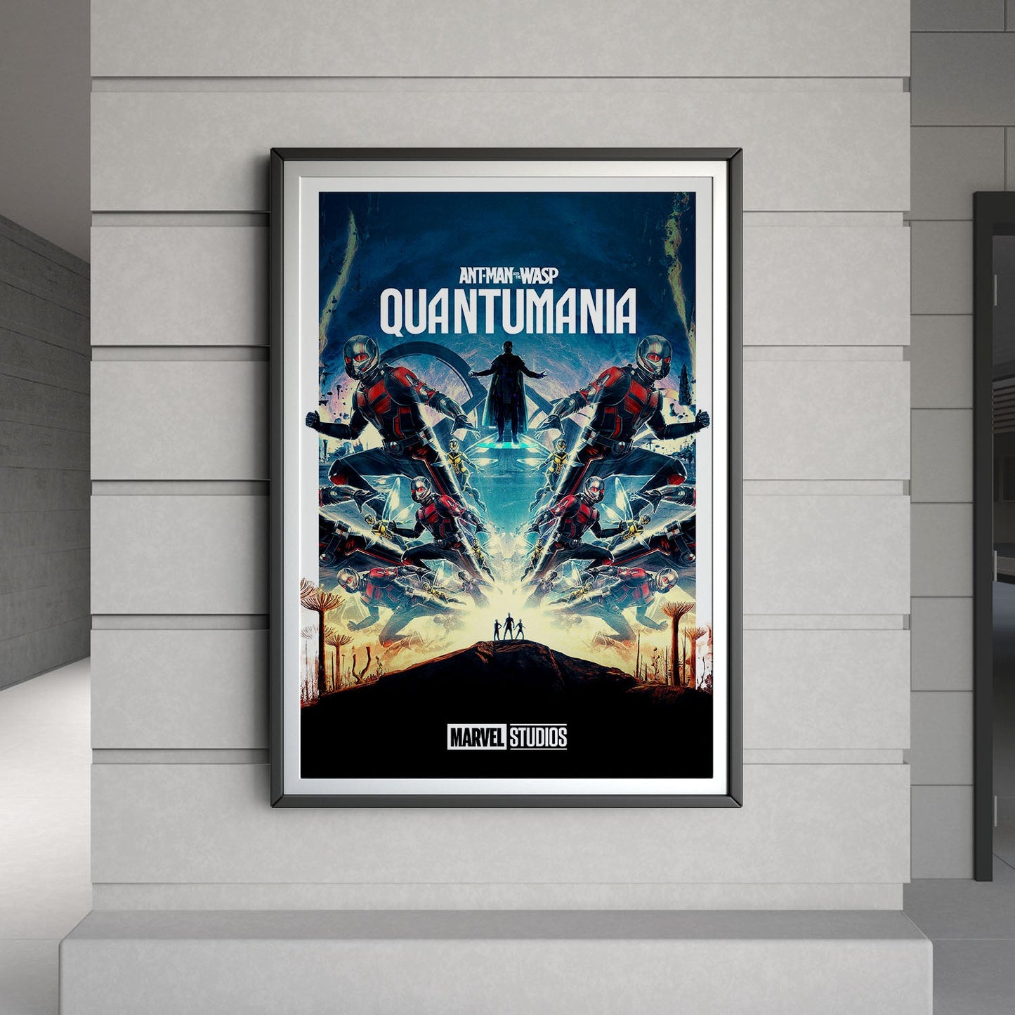 Flex Designs Poster Ant-Man and the Wasp Quantumania Minimalist 8 x 10" Home Goods - Movie 2023 Movie Poster