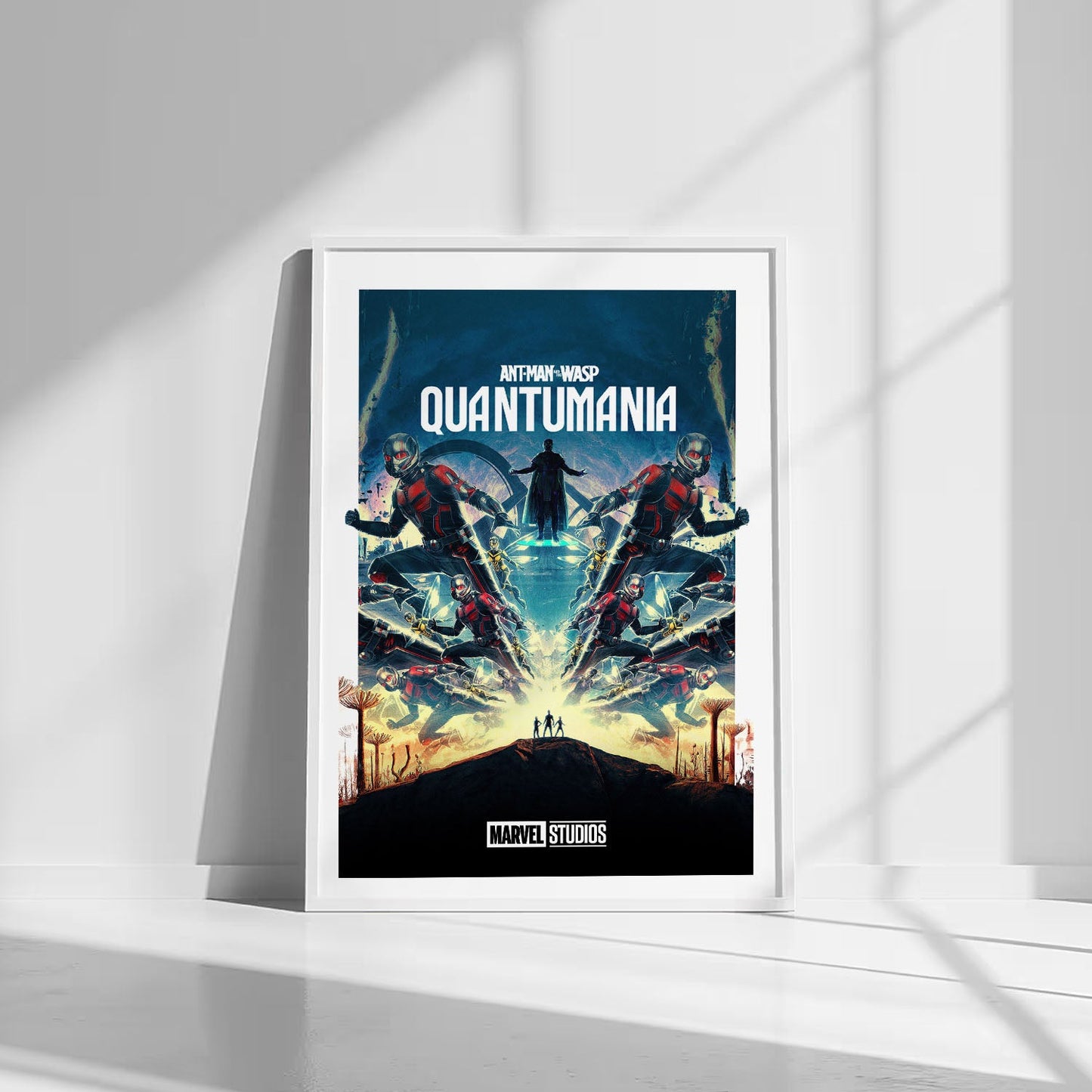 Flex Designs Poster Ant-Man and the Wasp Quantumania Minimalist 8 x 10" Home Goods - Movie 2023 Movie Poster
