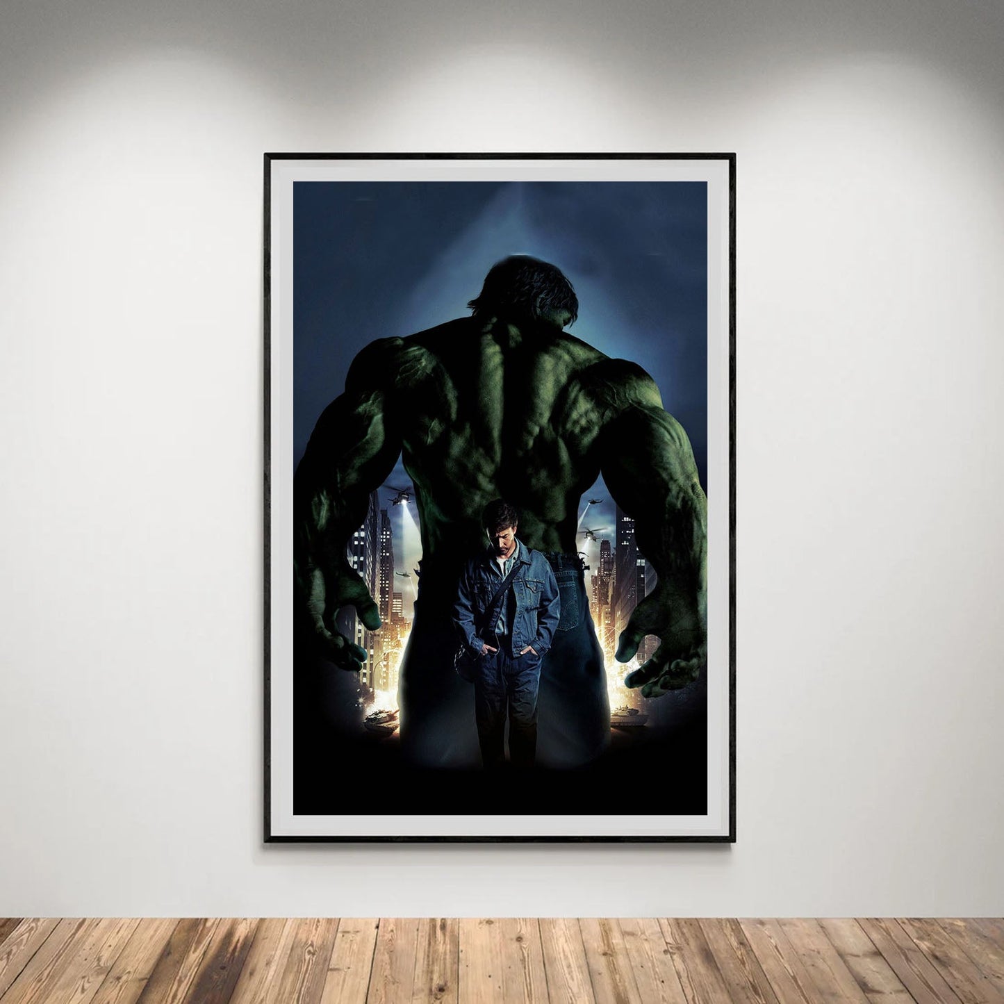 Flex Designs Poster The Incredible Hulk Textless 5 x 7" Home Goods - Movie 2008 Movie Poster