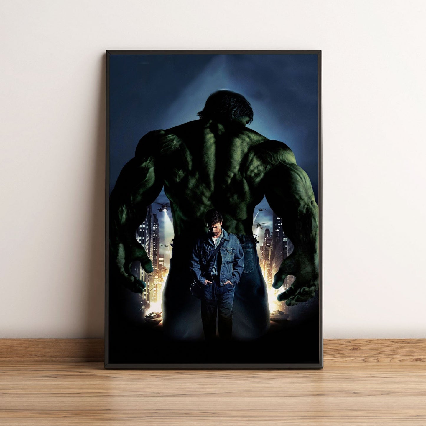 Flex Designs Poster The Incredible Hulk Textless 5 x 7" Home Goods - Movie 2008 Movie Poster