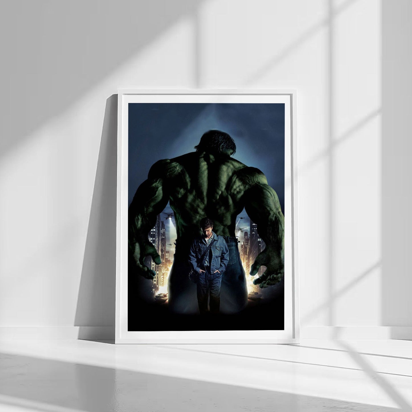 Flex Designs Poster The Incredible Hulk Textless 8 x 10" Home Goods - Movie 2008 Movie Poster
