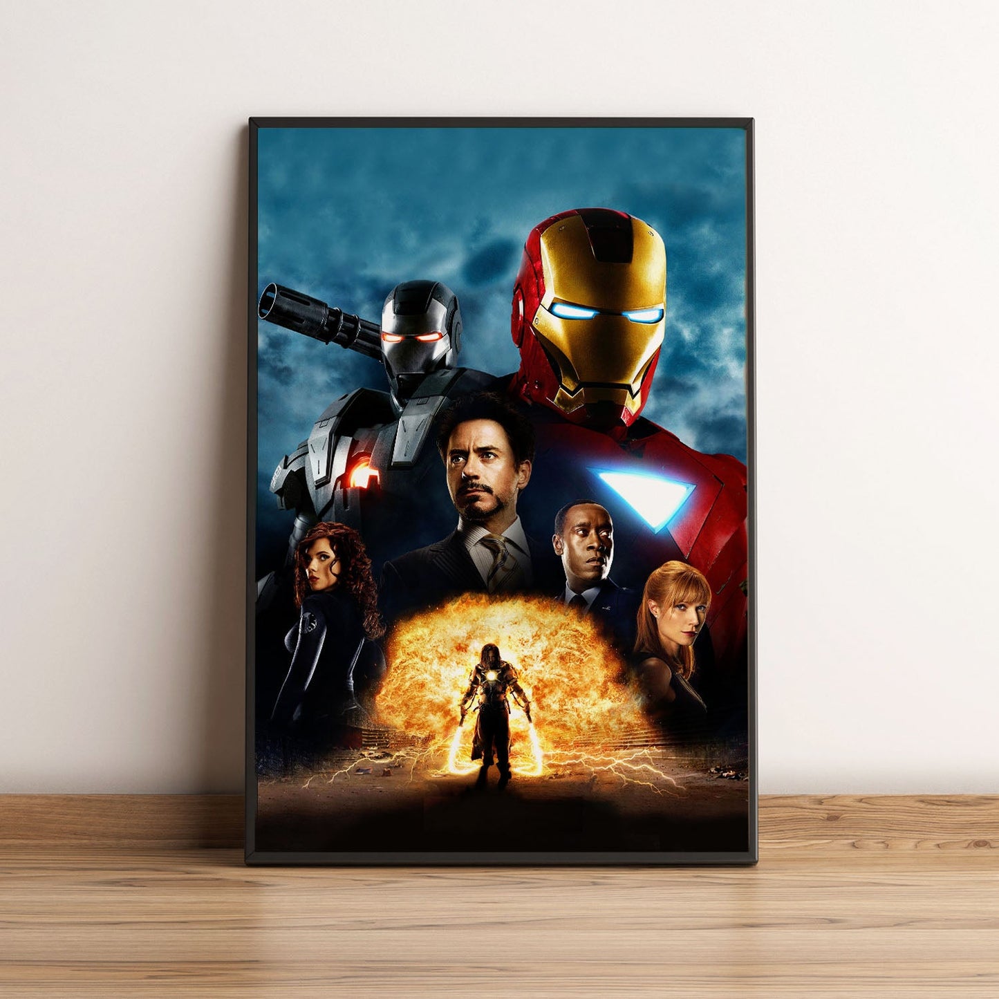 Flex Designs Poster Iron Man 2 Textless 5 x 7" Home Goods - Movie 2010 Movie Poster