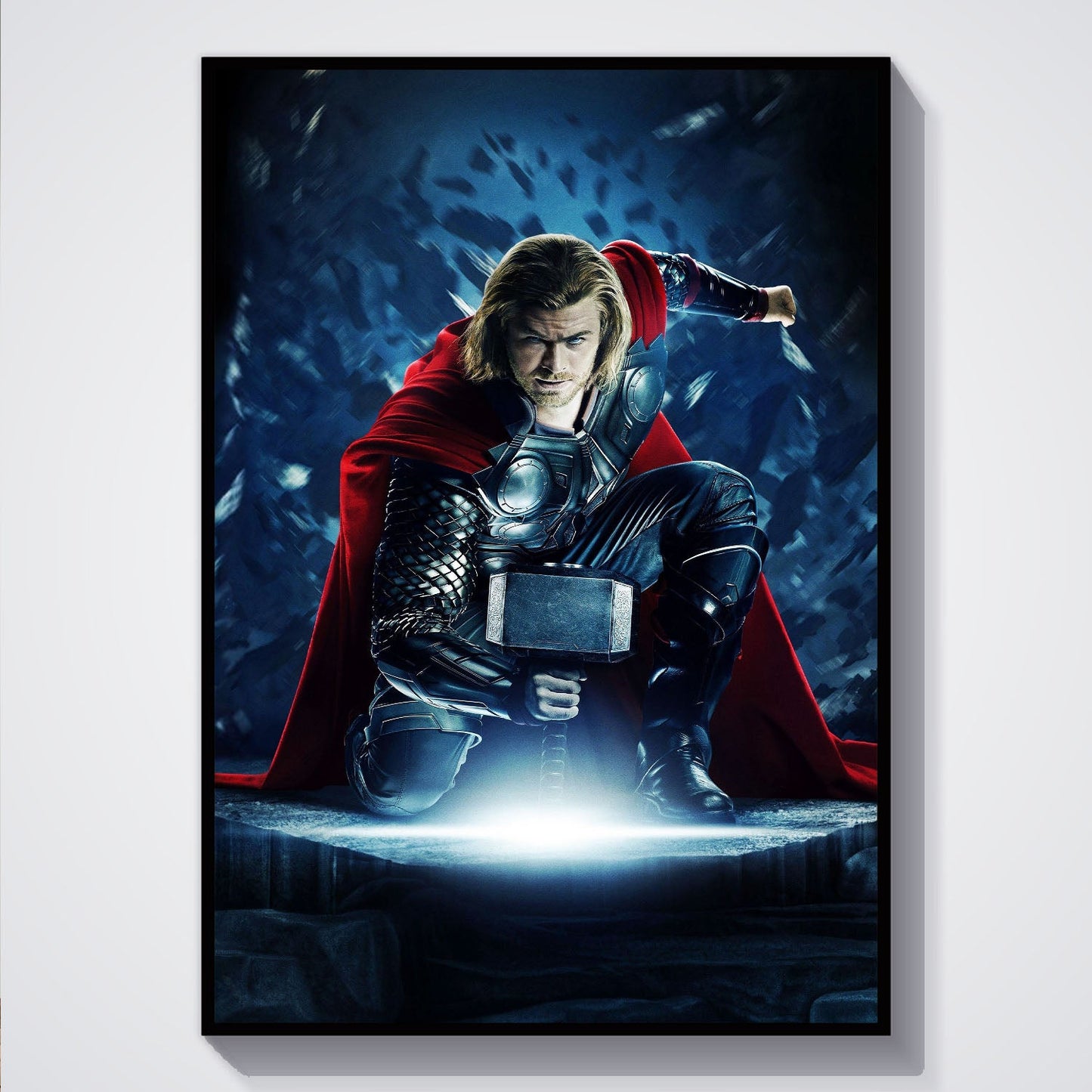 Flex Designs Poster Thor Textless 5 x 7" Home Goods - Movie 2011 Movie Poster