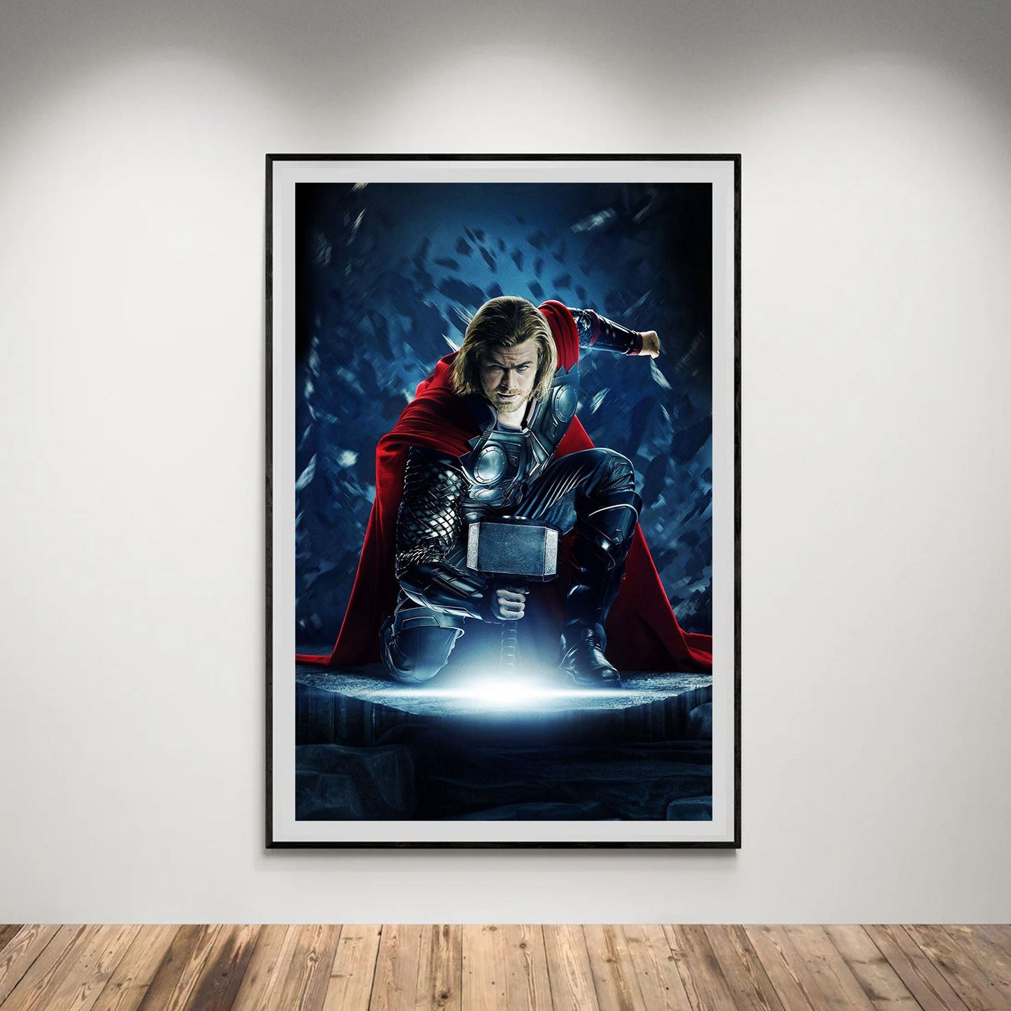 Flex Designs Poster Thor Textless 5 x 7" Home Goods - Movie 2011 Movie Poster
