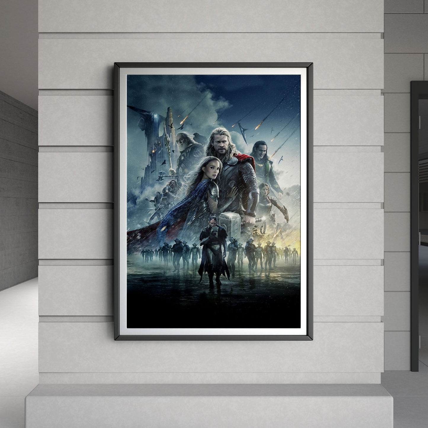 Flex Designs Poster Thor The Dark World Textless 8 x 10" Home Goods - Movie 2013 Movie Poster